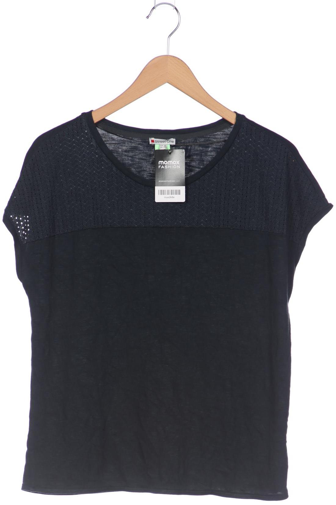 

Street One Damen T-Shirt, marineblau, Gr. 40