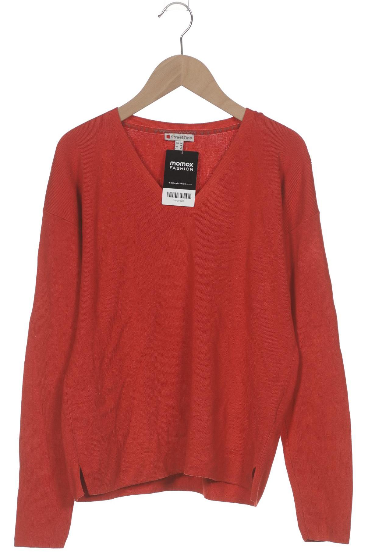 

Street One Damen Pullover, rot, Gr. 34