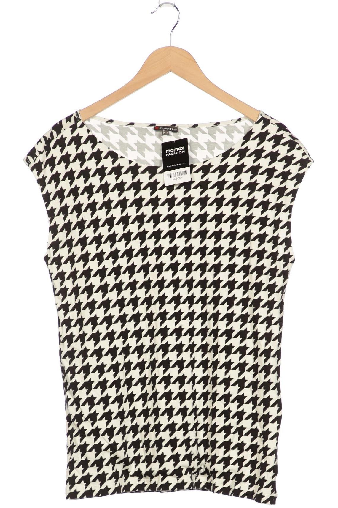 

Street One Damen T-Shirt, weiß, Gr. 42