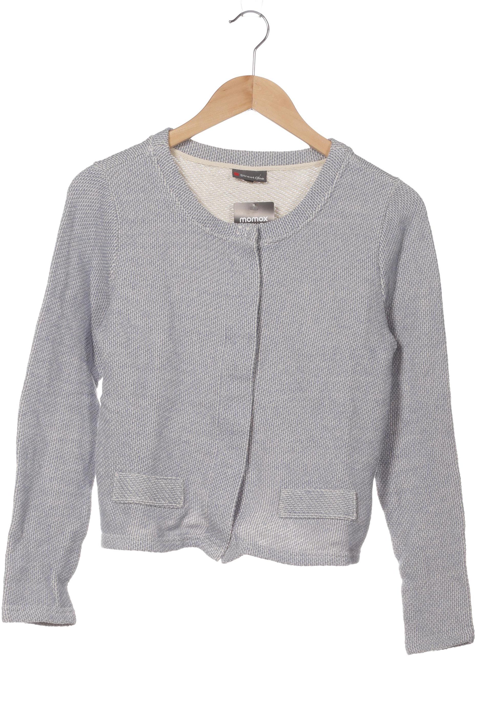 

Street One Damen Strickjacke, blau, Gr. 34