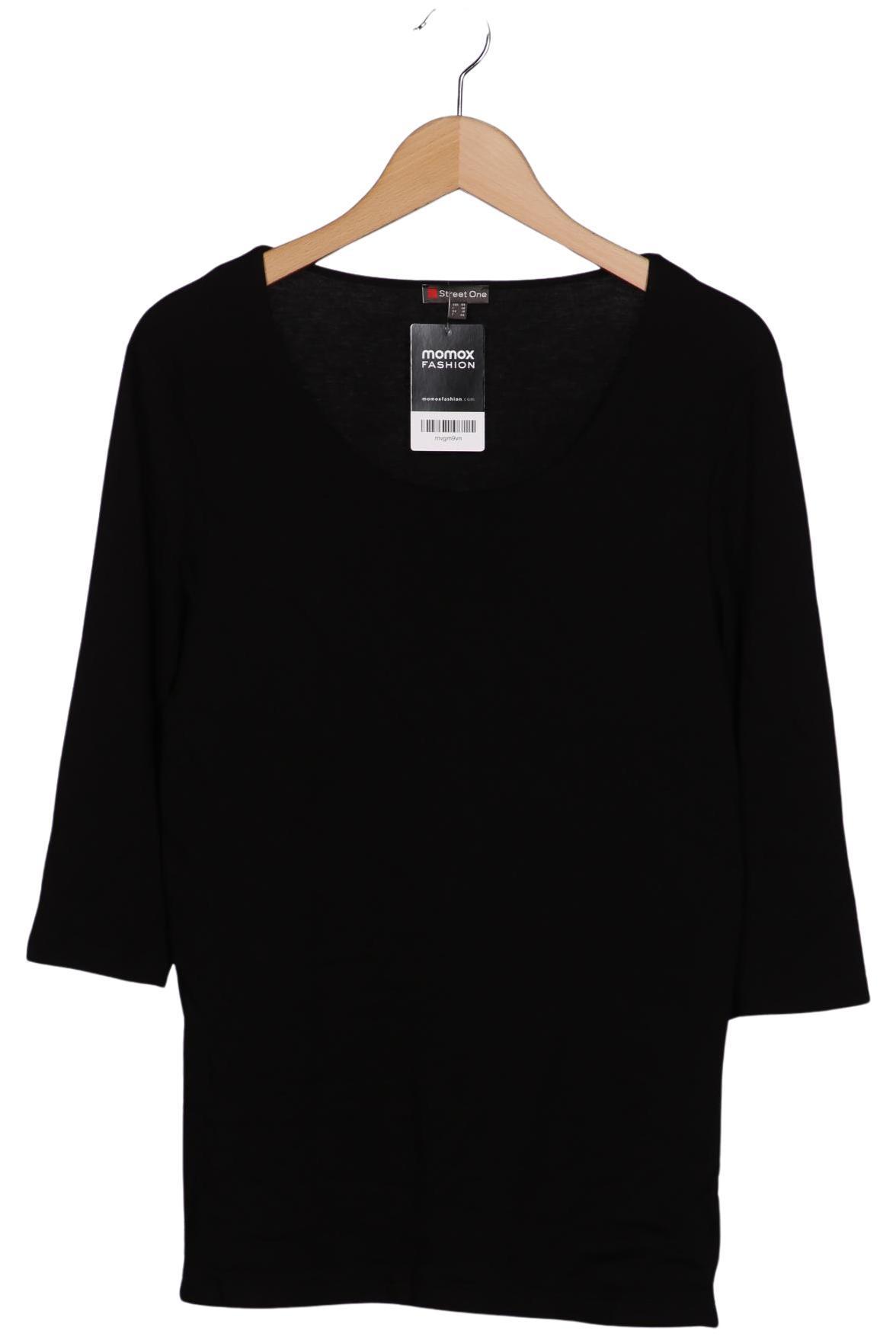 

Street One Damen Langarmshirt, schwarz, Gr. 44