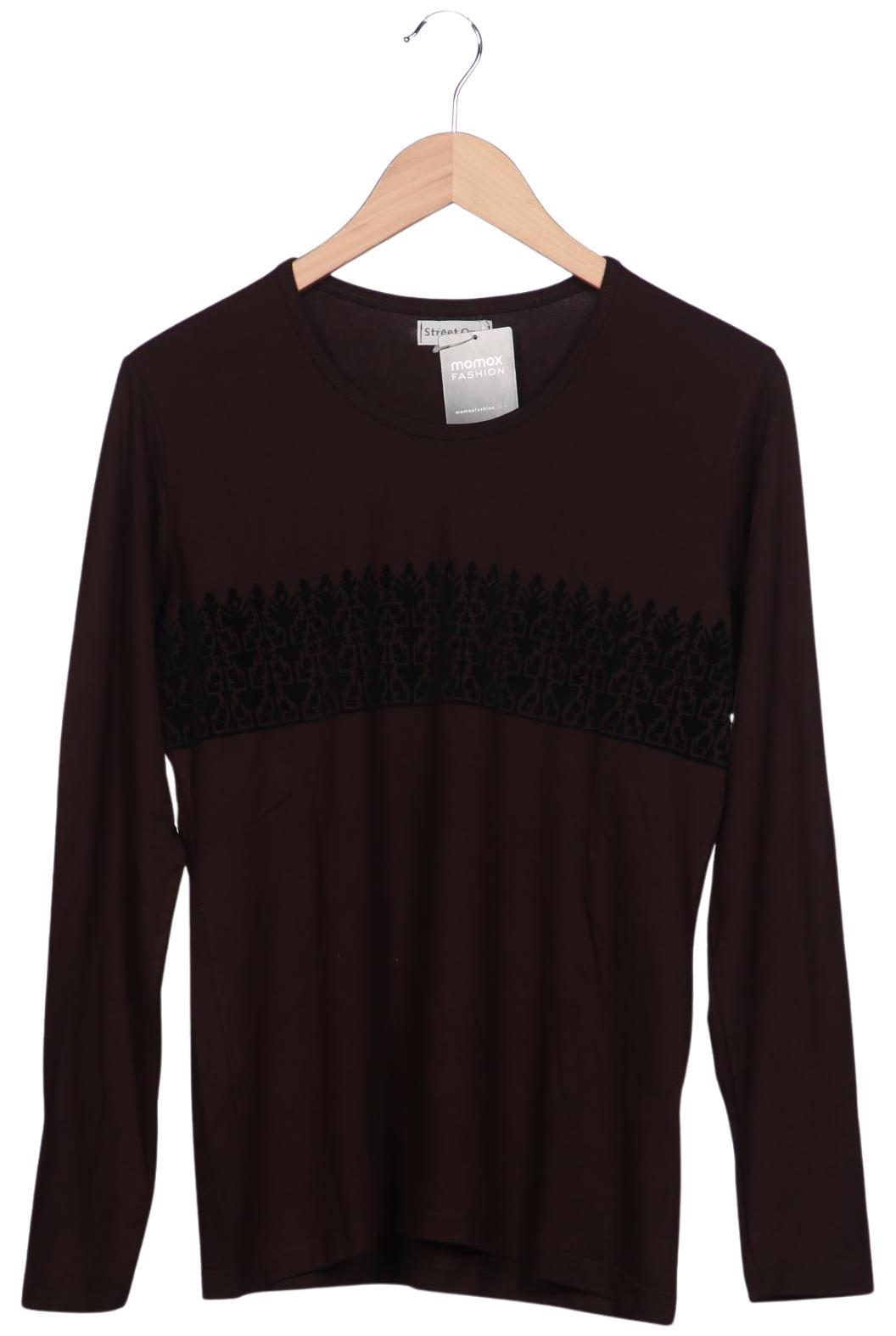 

Street One Damen Langarmshirt, braun, Gr. 42