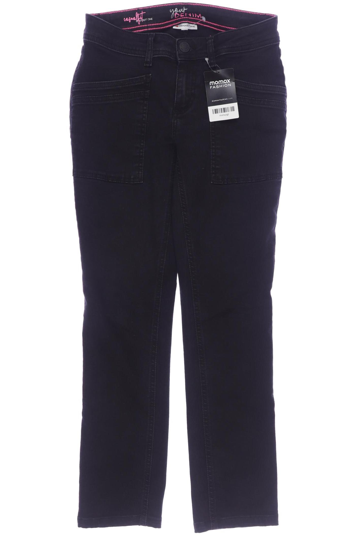 

Street One Damen Jeans, schwarz, Gr. 24