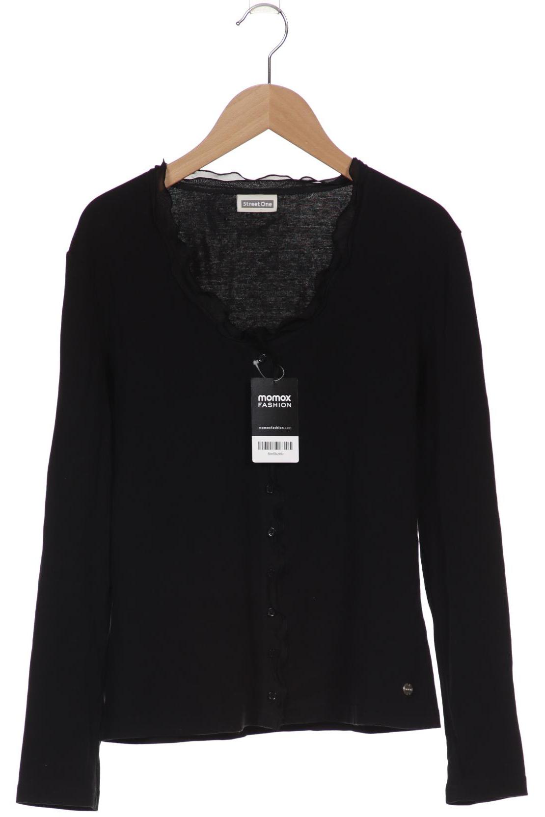 

Street One Damen Strickjacke, schwarz, Gr. 40