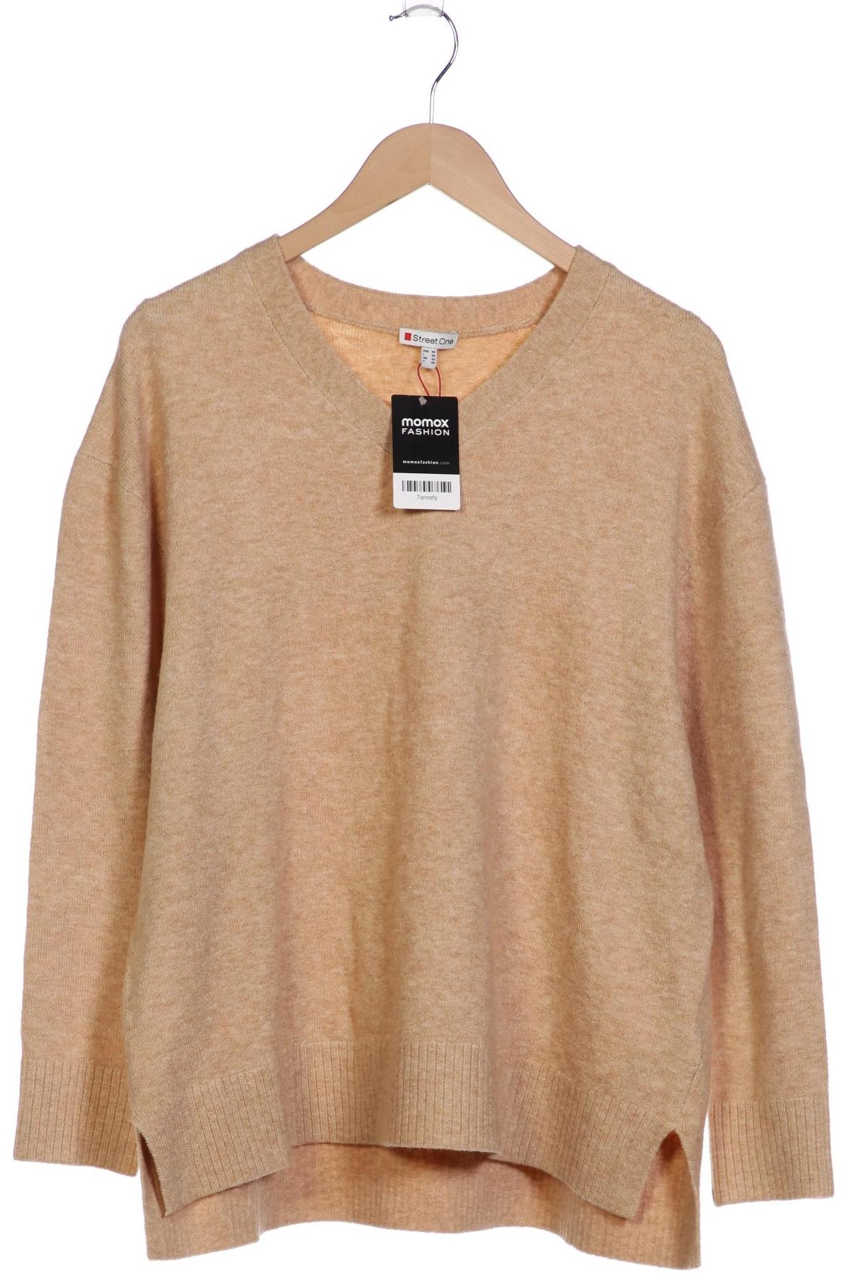 

Street One Damen Pullover, beige, Gr. 46