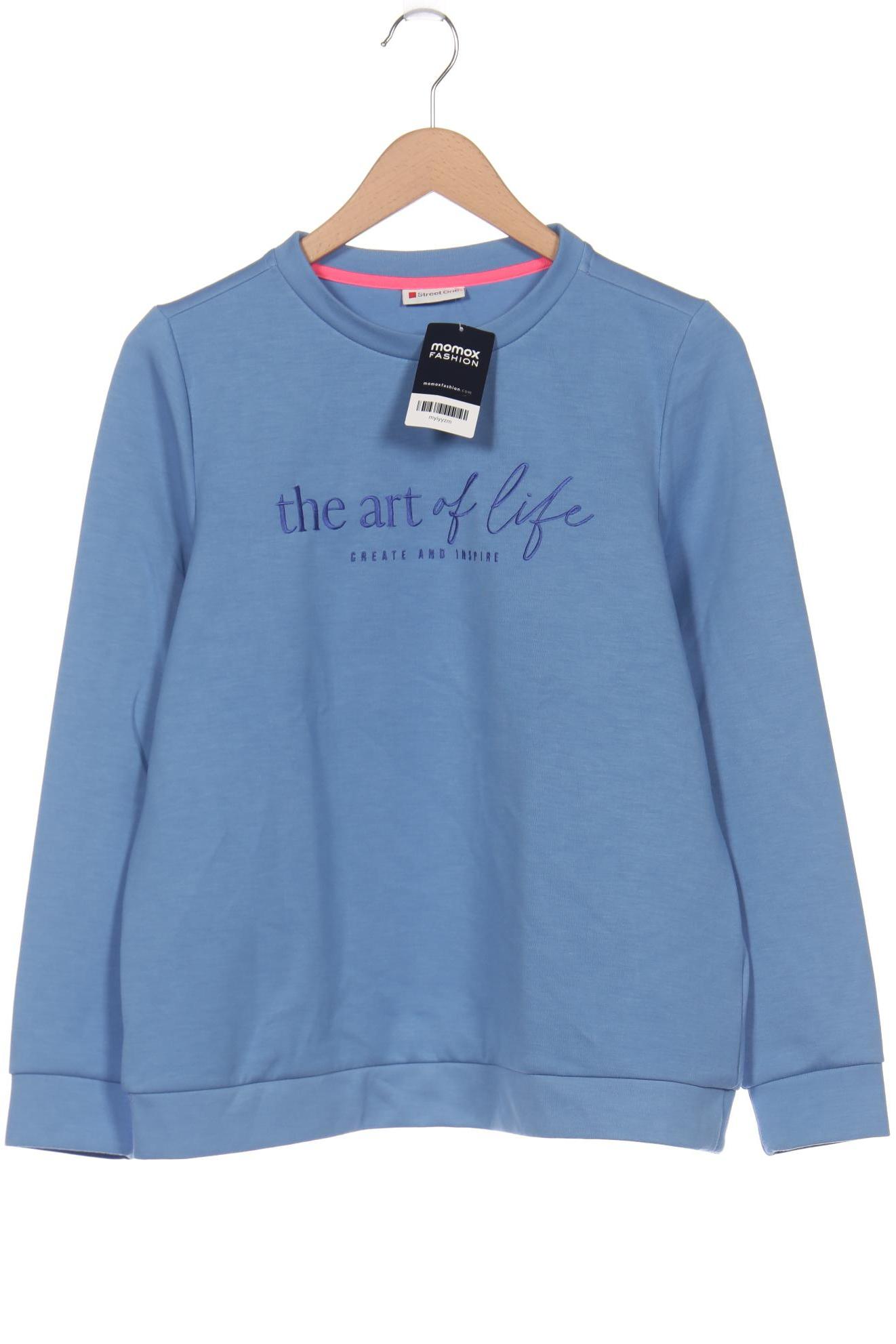 

Street One Damen Sweatshirt, hellblau, Gr. 38