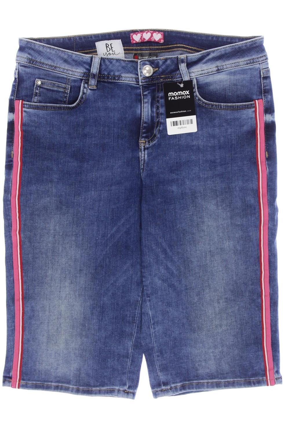 

Street One Damen Shorts, blau, Gr. 29