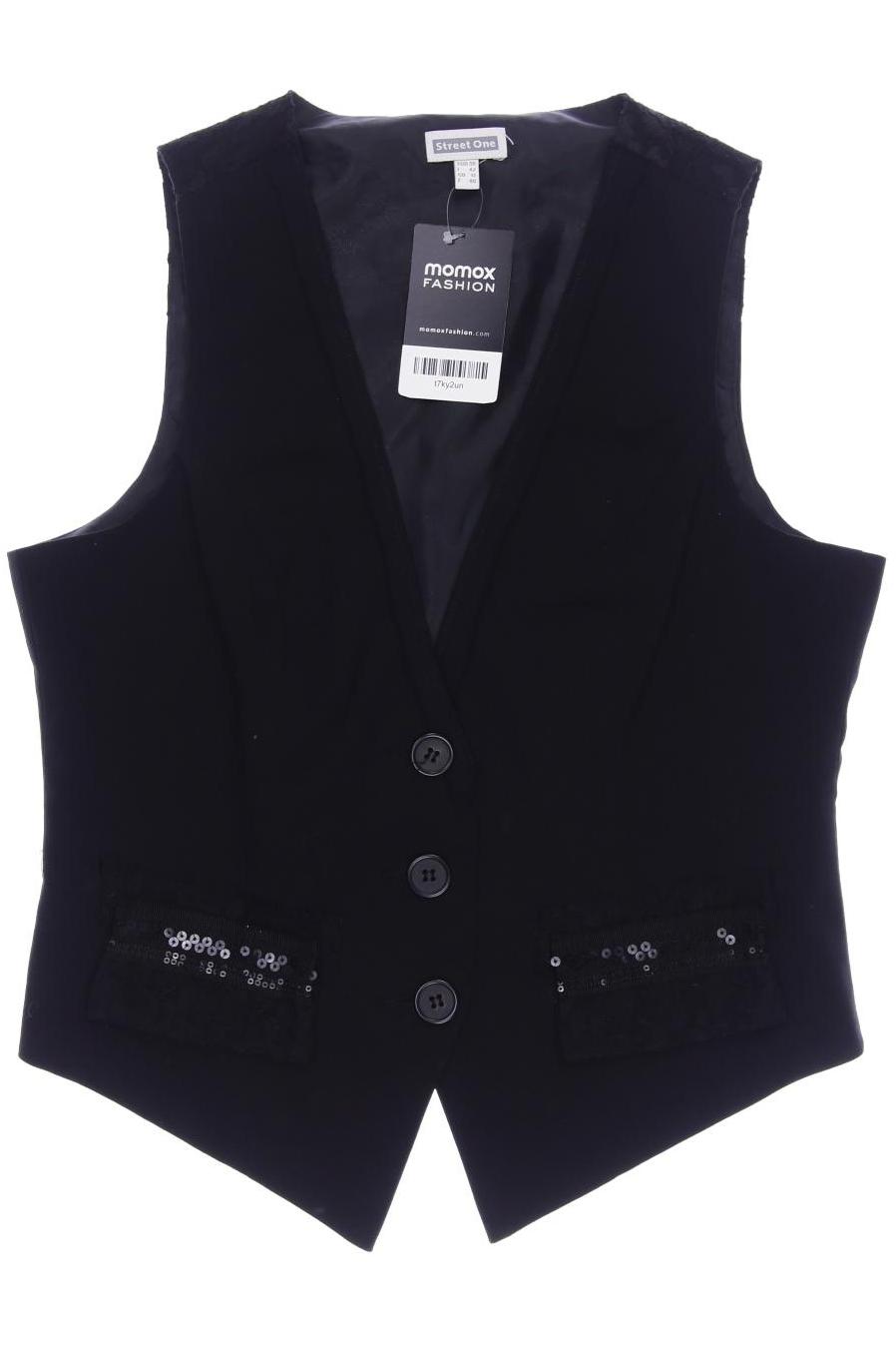 

Street One Damen Weste, schwarz