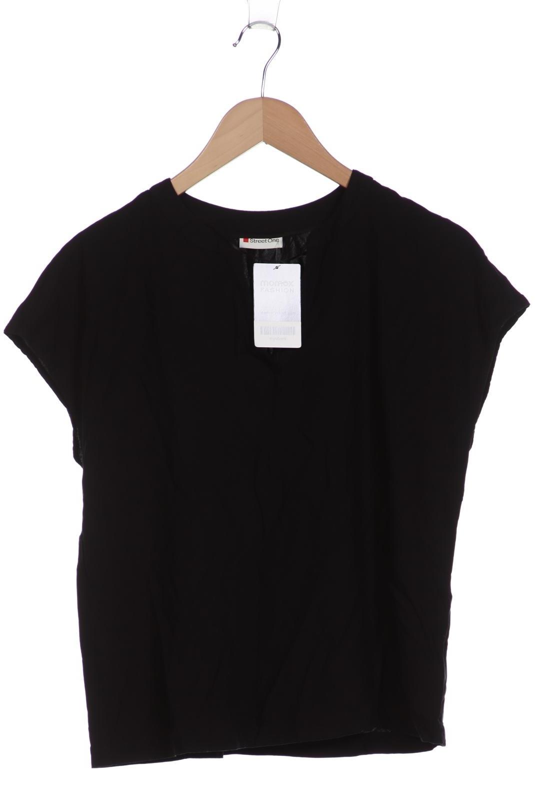 

Street One Damen T-Shirt, schwarz, Gr. 38