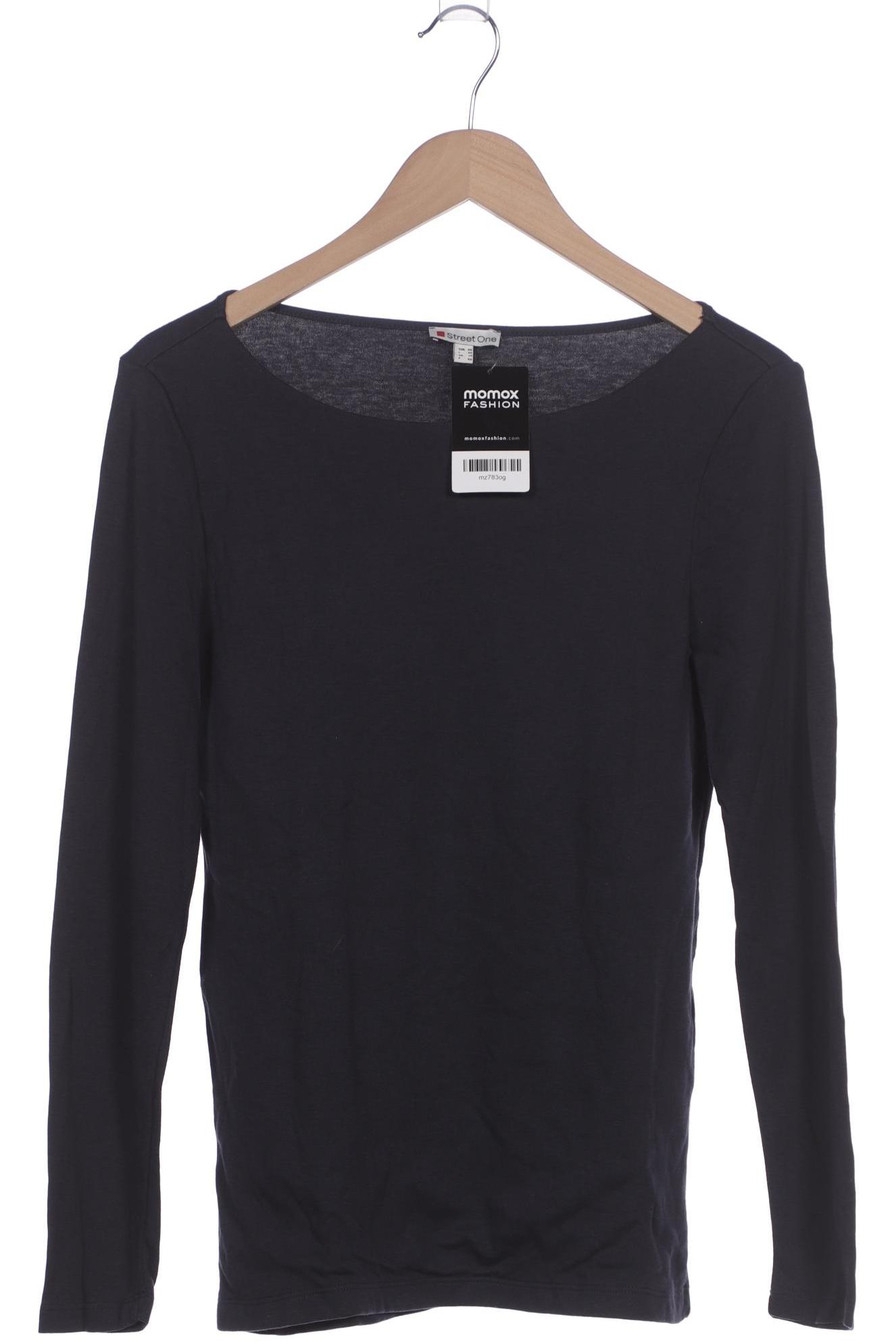 

Street One Damen Langarmshirt, marineblau, Gr. 40
