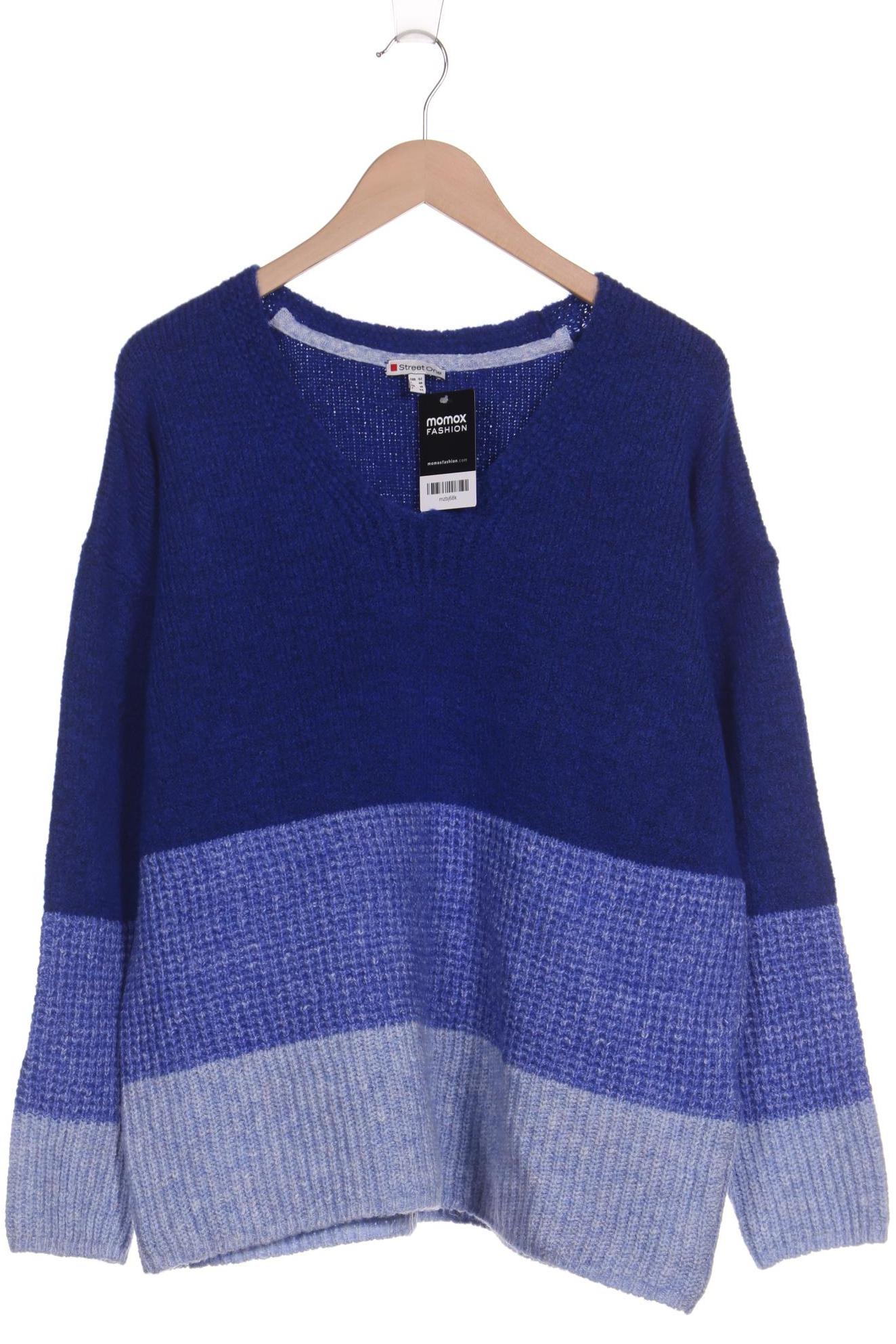 

Street One Damen Pullover, blau, Gr. 42