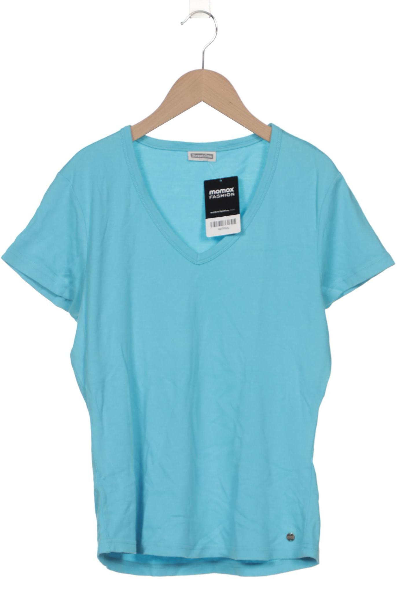 

Street One Damen T-Shirt, blau, Gr. 44