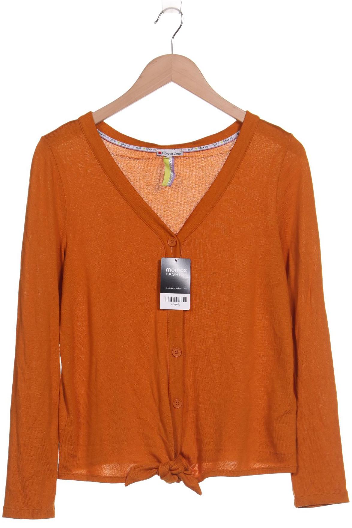 

Street One Damen Strickjacke, orange, Gr. 36