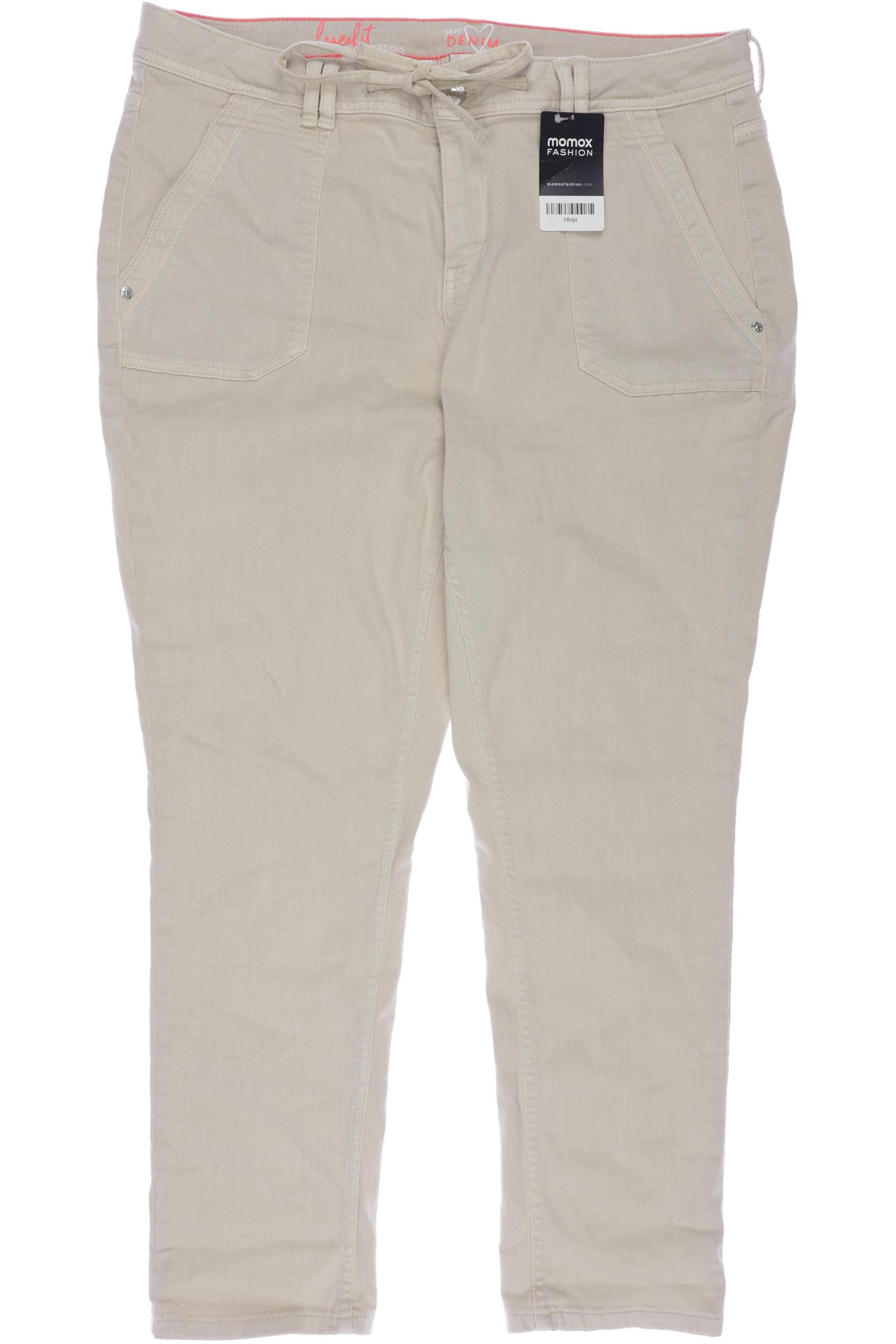 

Street One Damen Jeans, beige, Gr. 44