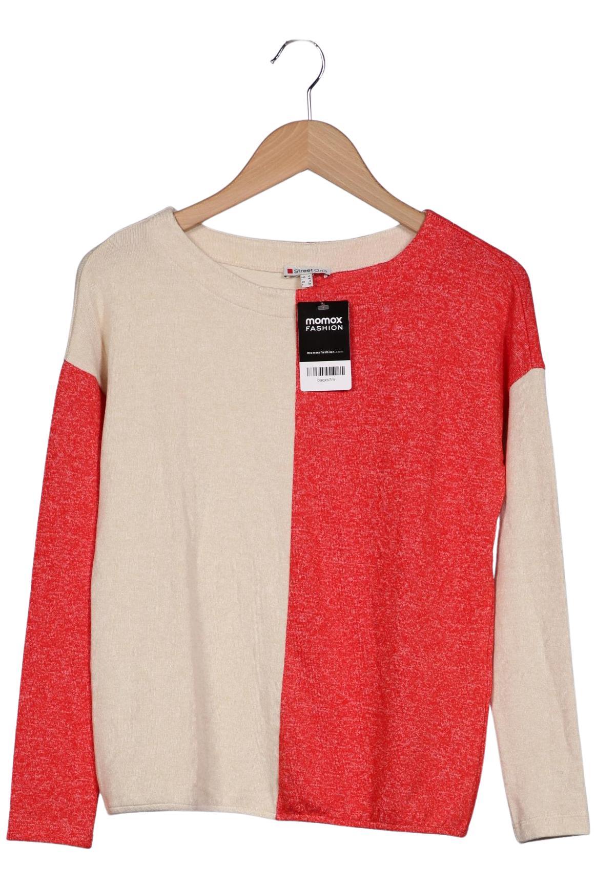 

Street One Damen Pullover, rot, Gr. 34