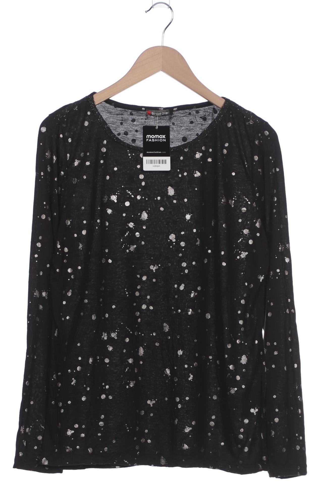 

Street One Damen Langarmshirt, schwarz, Gr. 40