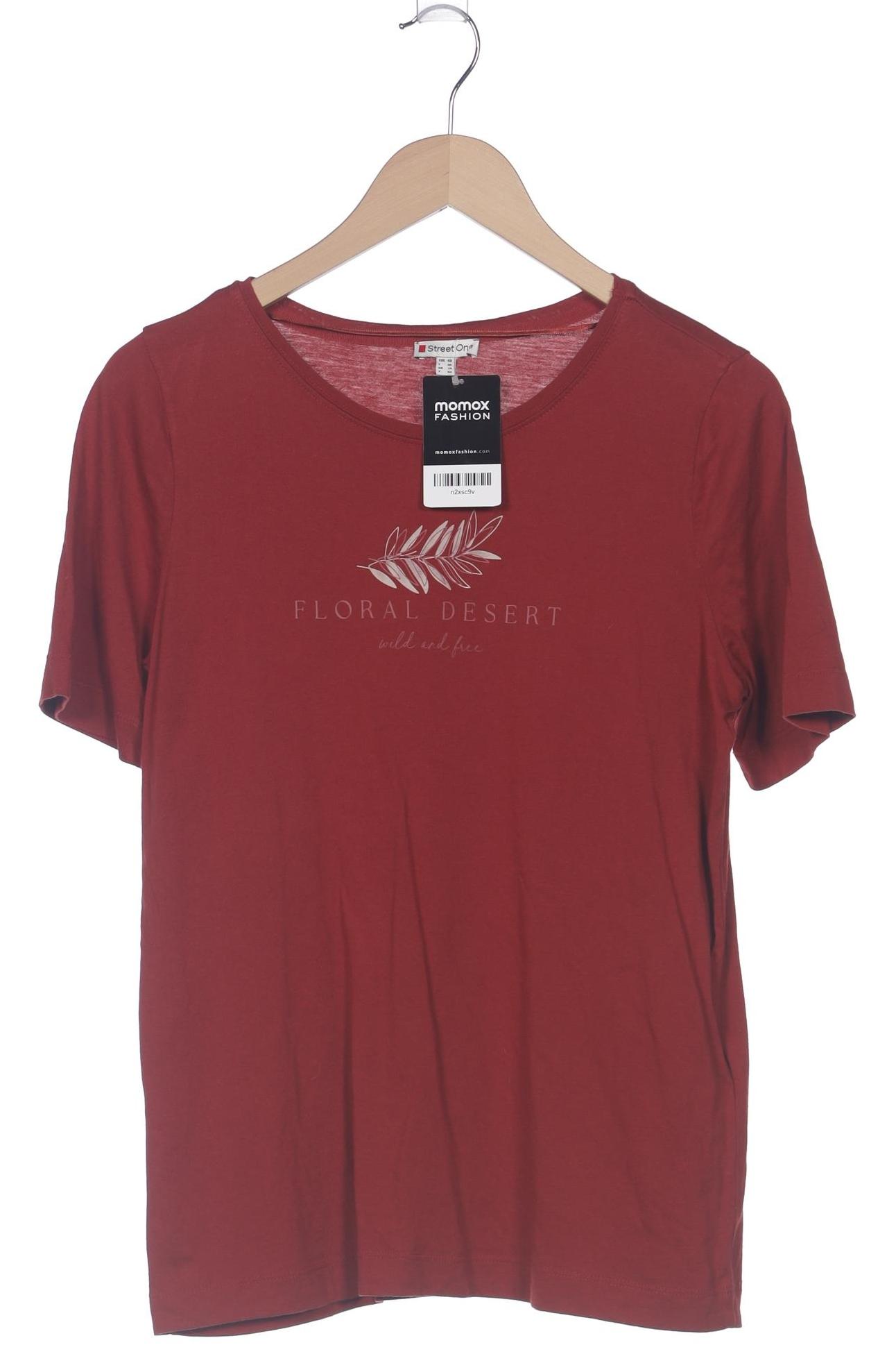 

Street One Damen T-Shirt, rot, Gr. 40