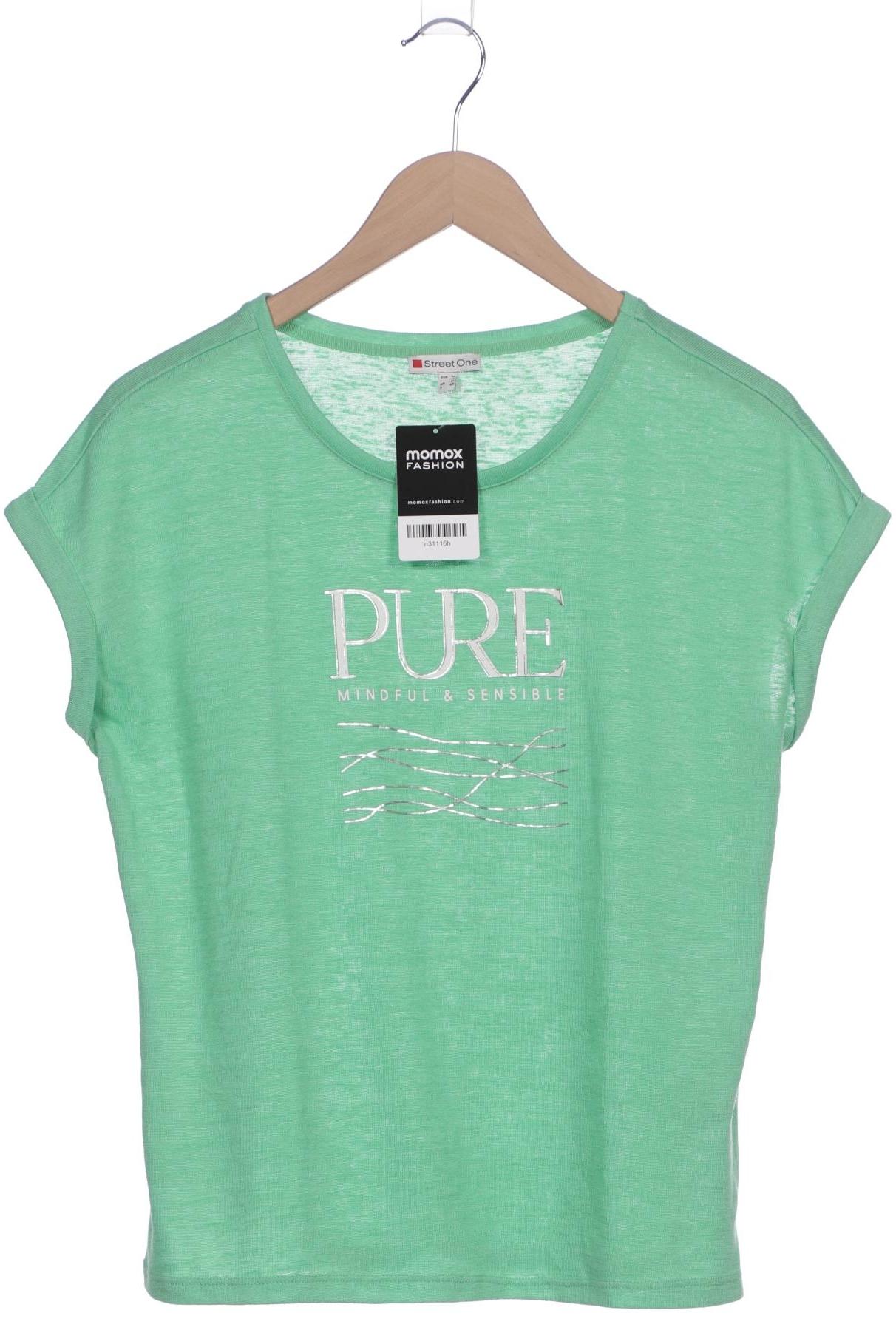 

Street One Damen T-Shirt, grün, Gr. 38