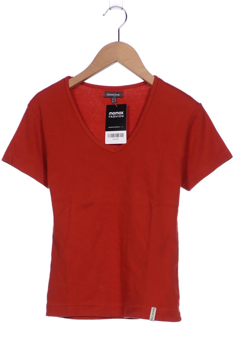 

Street One Damen T-Shirt, orange, Gr. 36