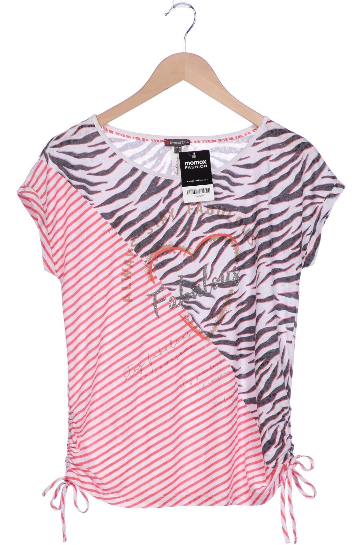 

Street One Damen T-Shirt, weiß, Gr. 40