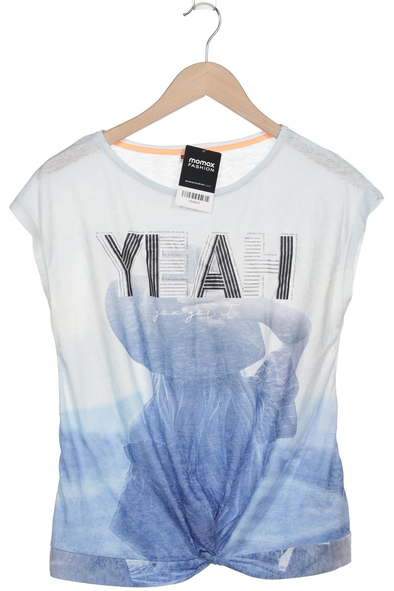 

Street One Damen T-Shirt, blau, Gr. 38