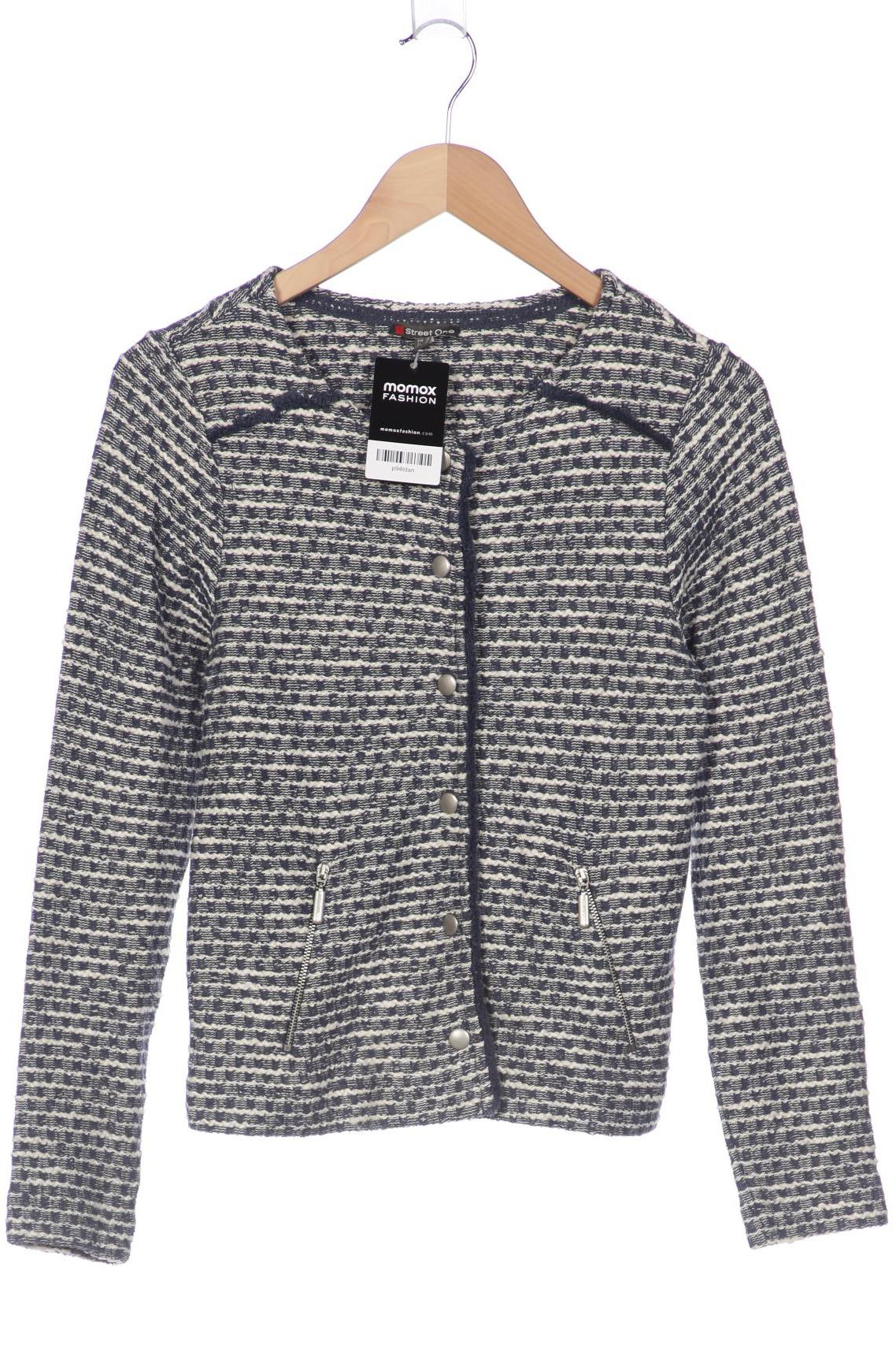 

Street One Damen Strickjacke, marineblau, Gr. 34