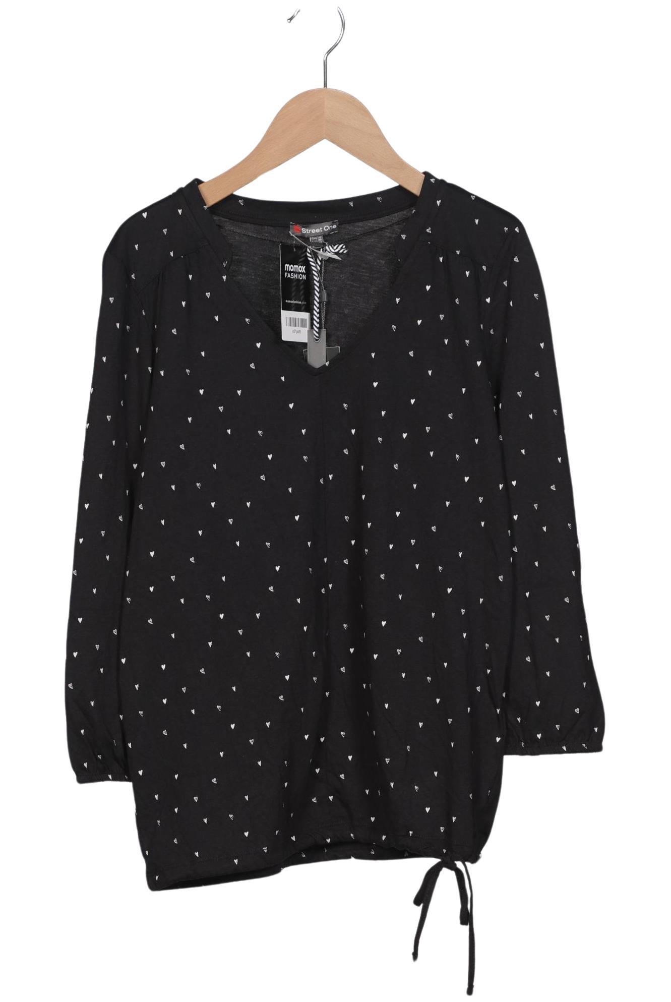 

Street One Damen Langarmshirt, schwarz, Gr. 36