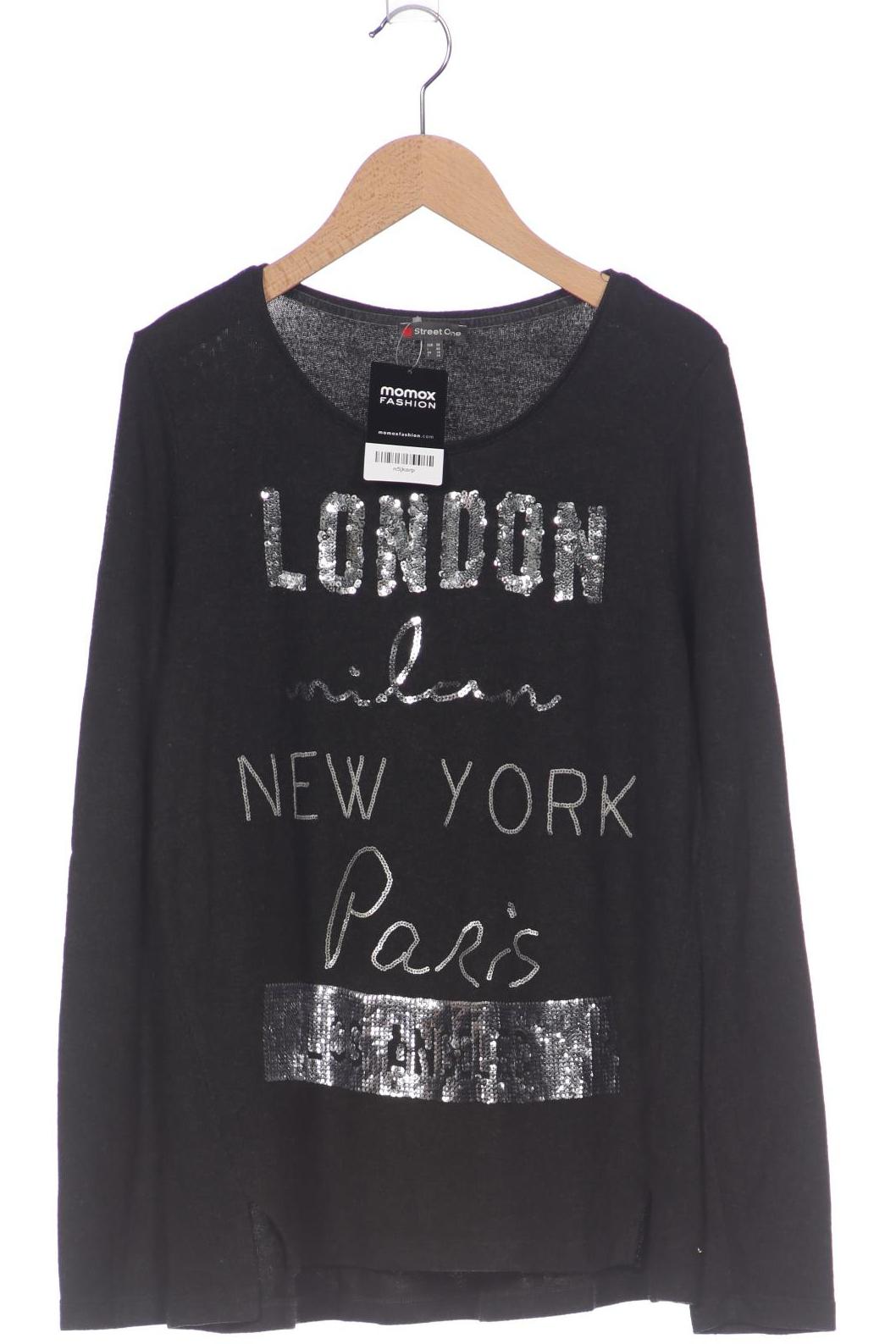 

Street One Damen Pullover, grau, Gr. 36