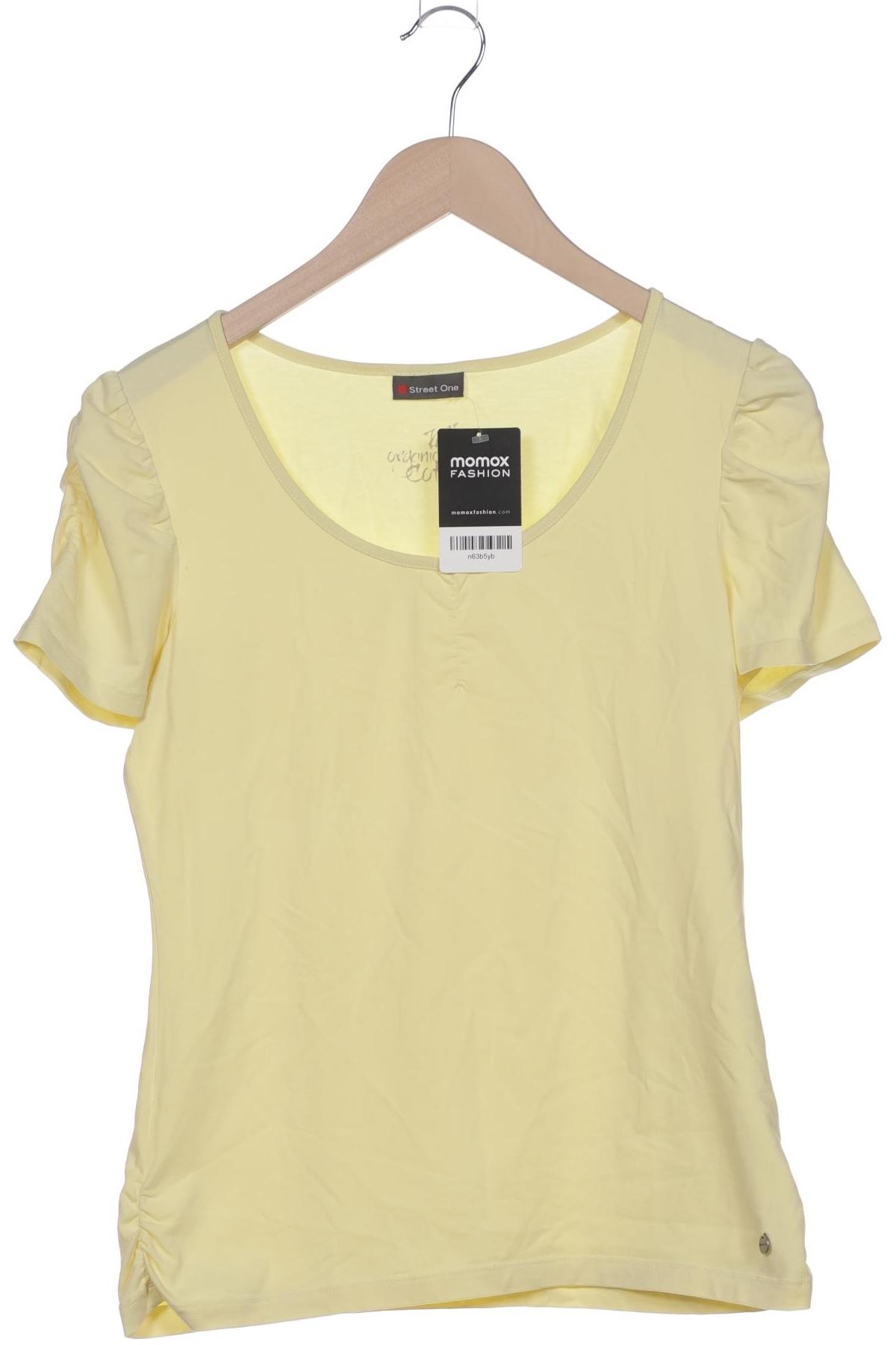 

Street One Damen T-Shirt, gelb, Gr. 40