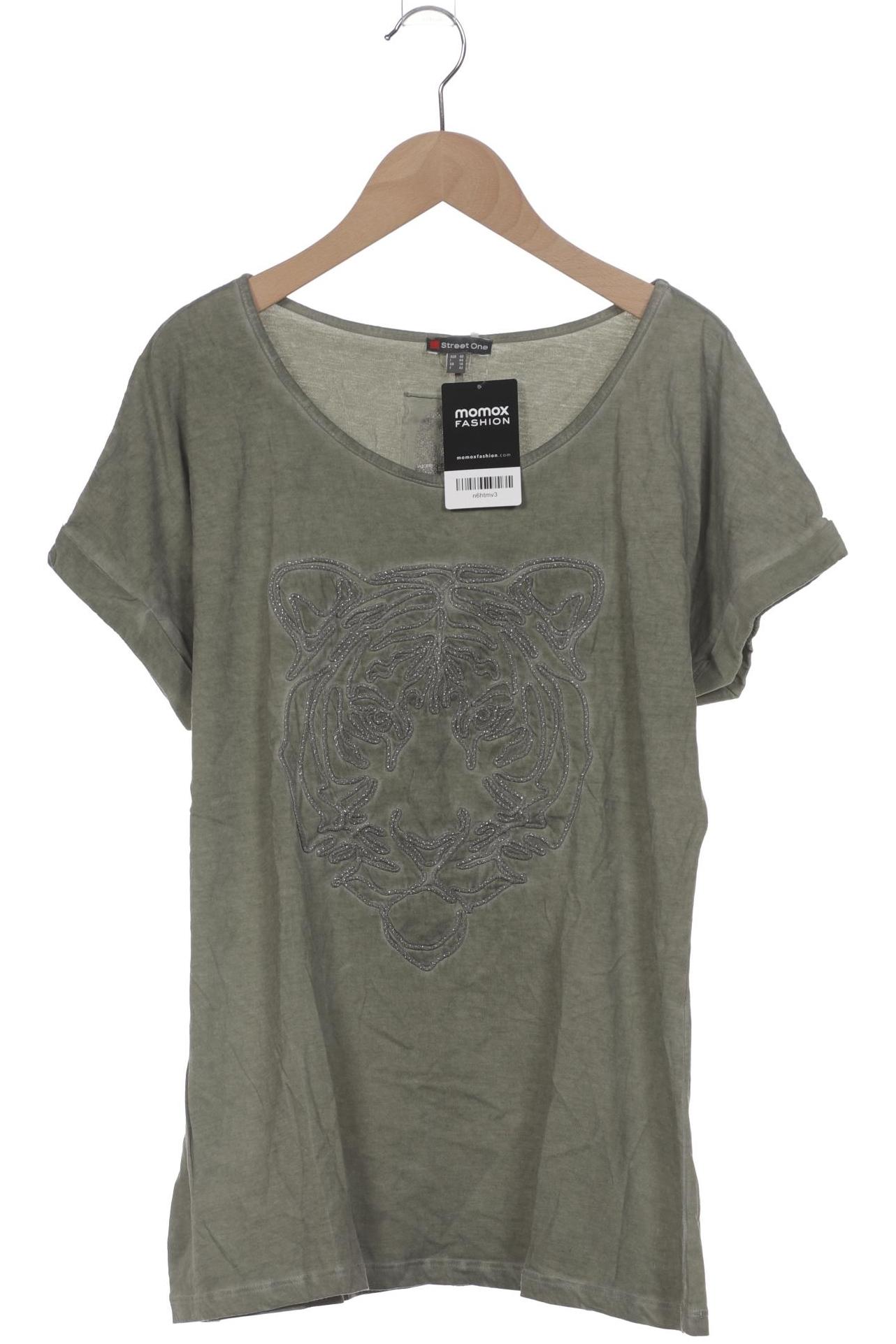 

Street One Damen T-Shirt, grün, Gr. 40