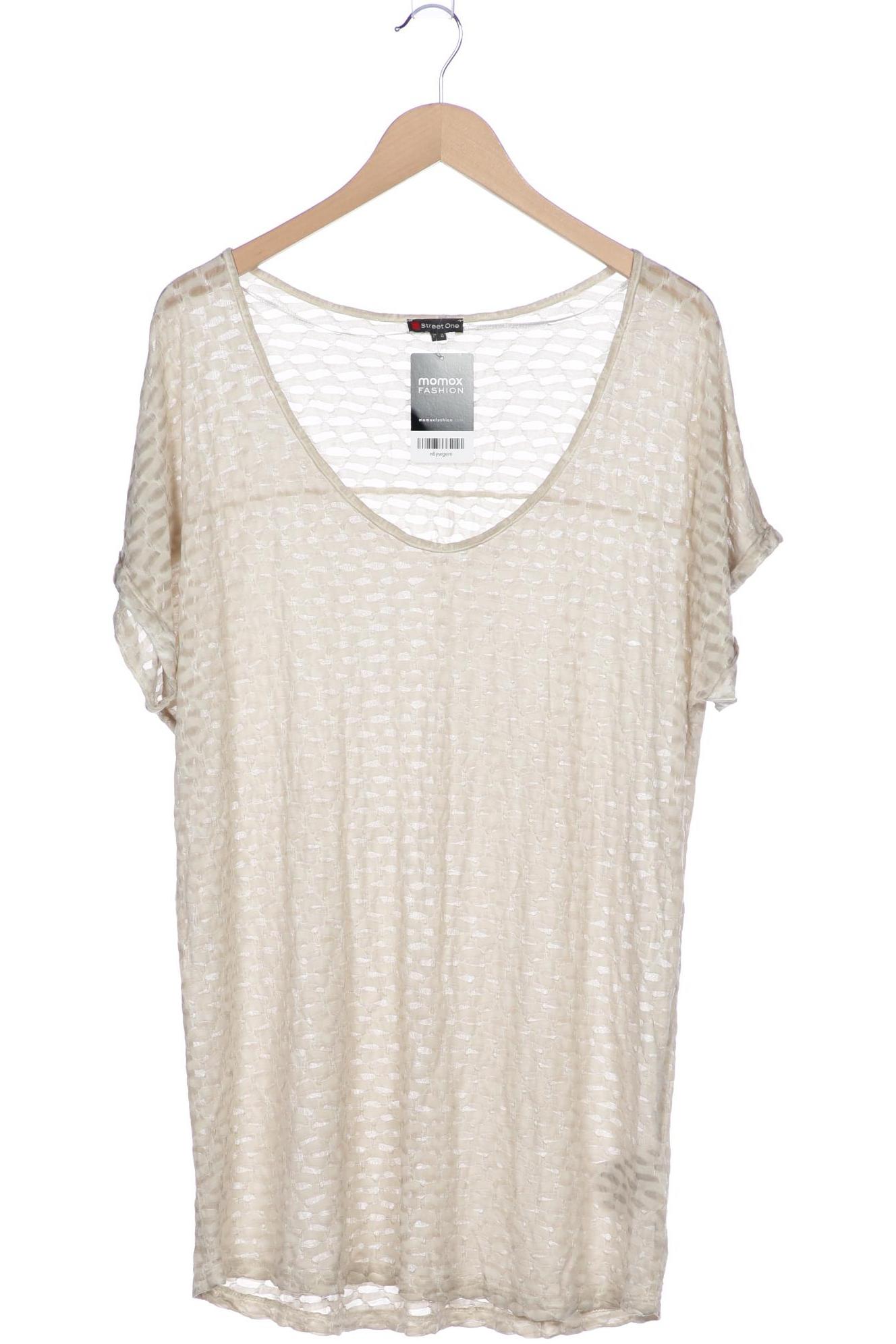 

Street One Damen T-Shirt, beige, Gr. 44