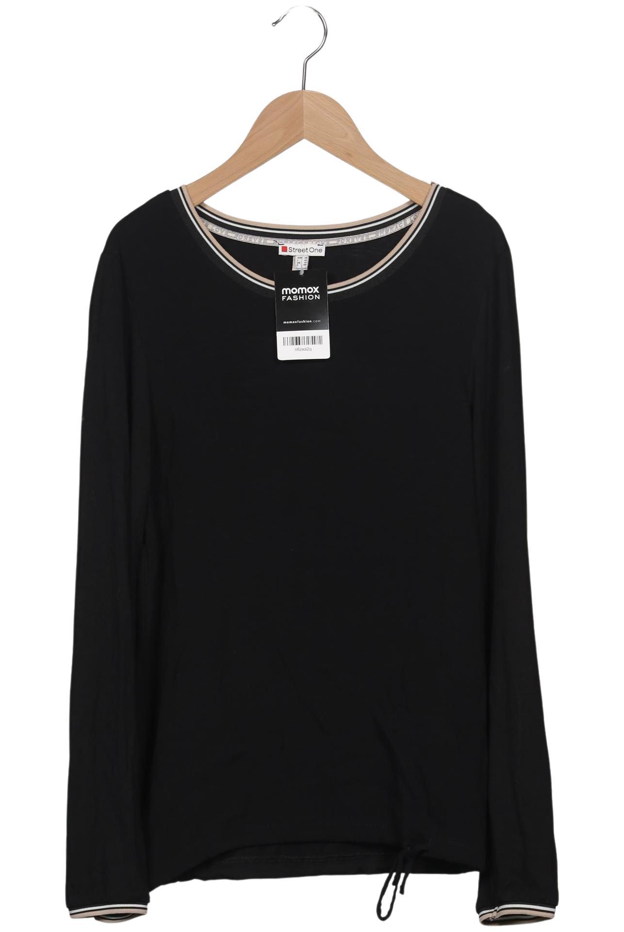 

Street One Damen Langarmshirt, schwarz, Gr. 38