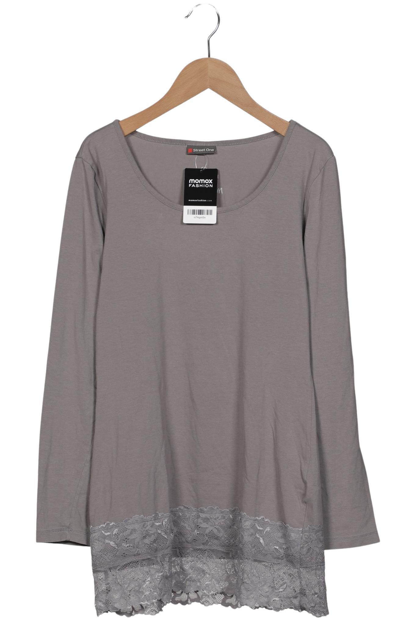 

Street One Damen Langarmshirt, grau, Gr. 40