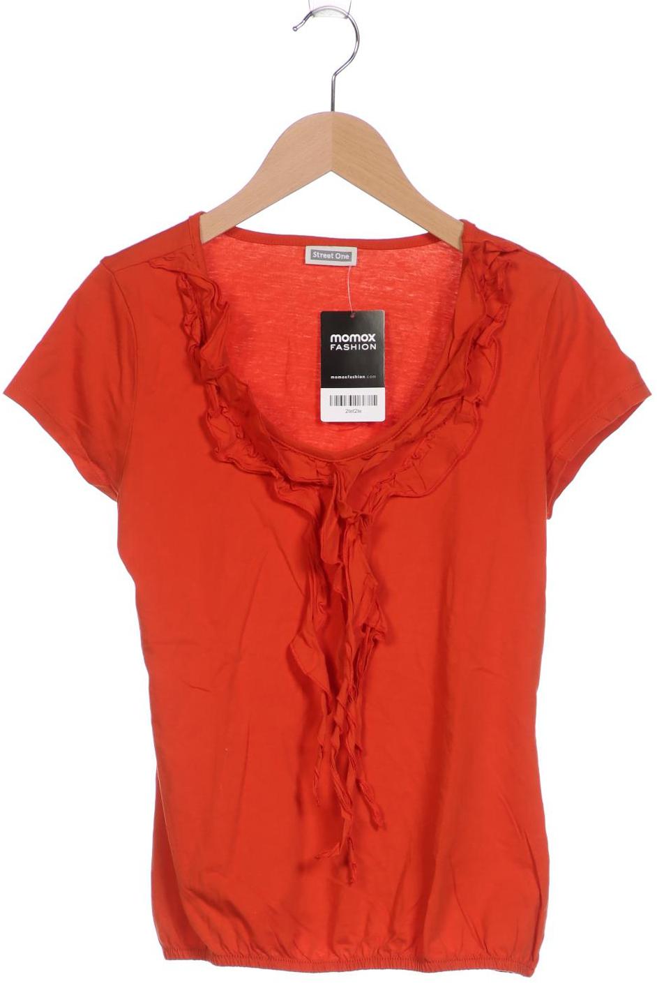 

Street One Damen T-Shirt, orange, Gr. 36