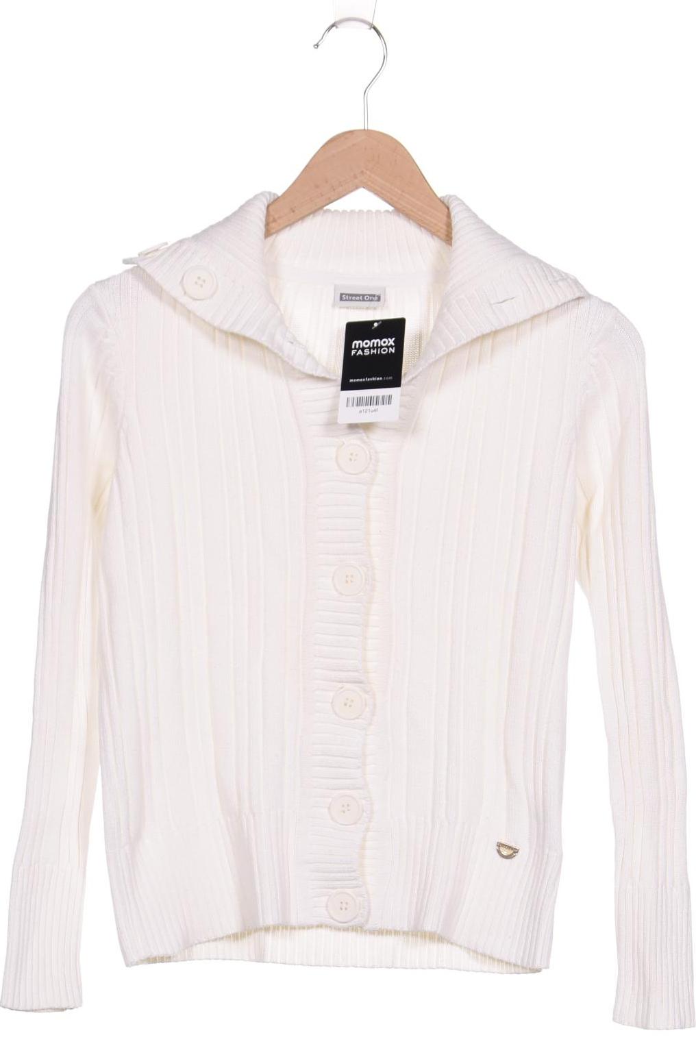 

Street One Damen Strickjacke, weiß, Gr. 36