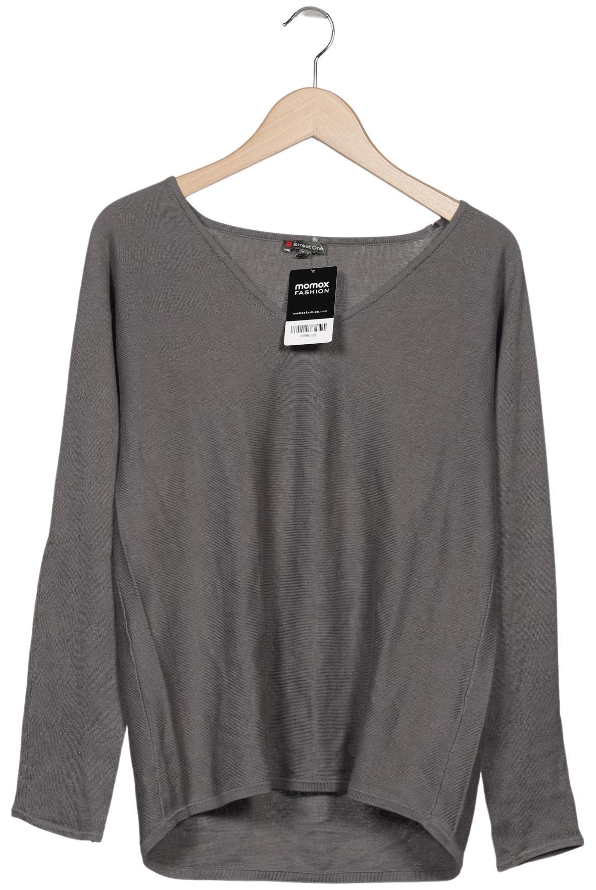 

Street One Damen Pullover, grau, Gr. 38