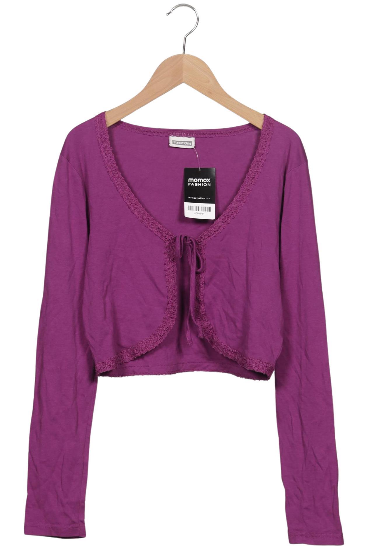 

Street One Damen Strickjacke, flieder, Gr. 42