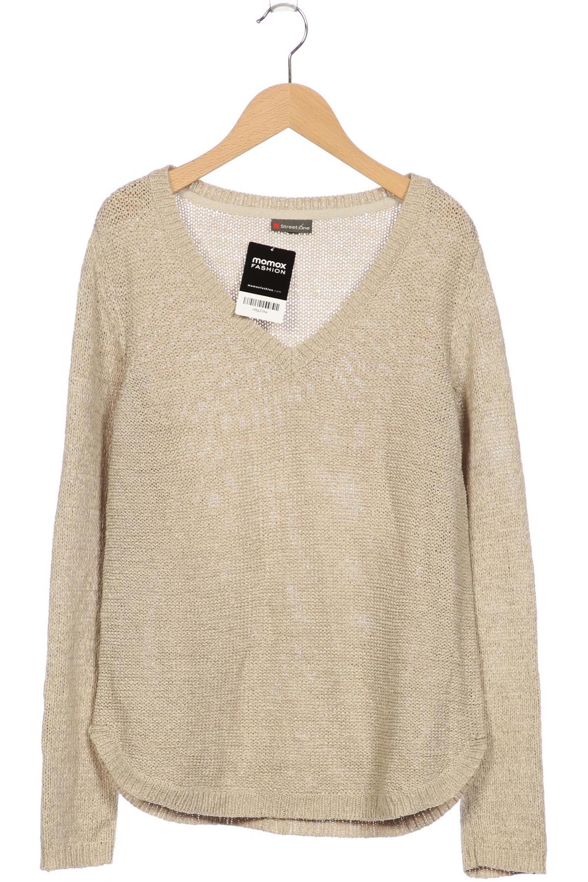 

Street One Damen Pullover, beige, Gr. 42