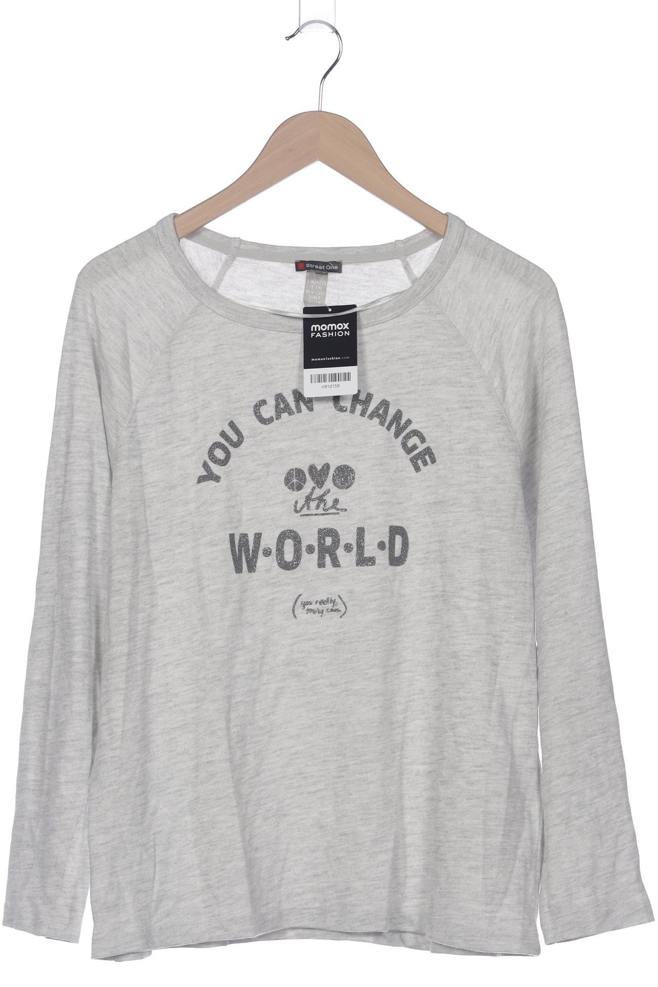 

Street One Damen Pullover, grau, Gr. 44