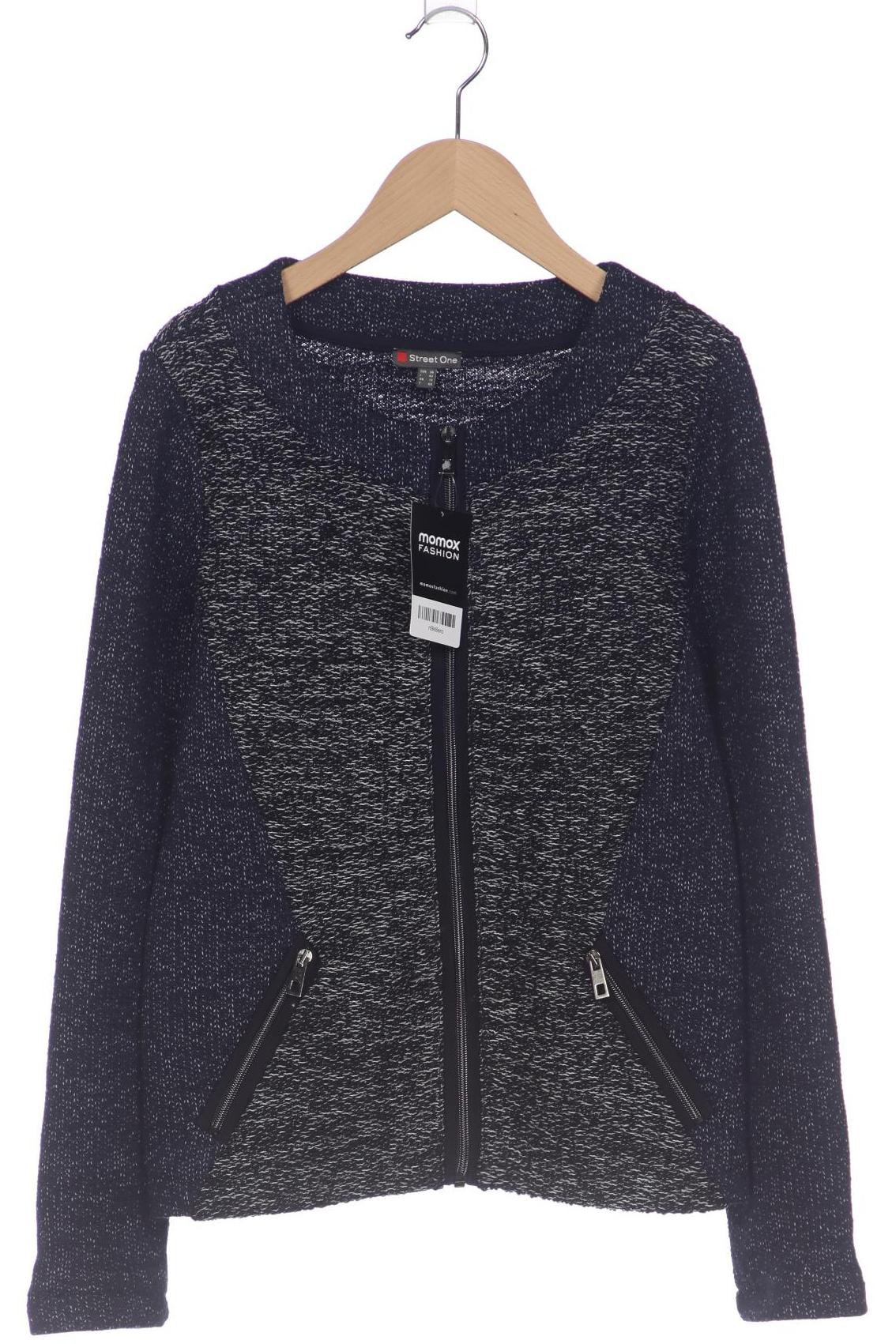 

Street One Damen Strickjacke, marineblau, Gr. 38