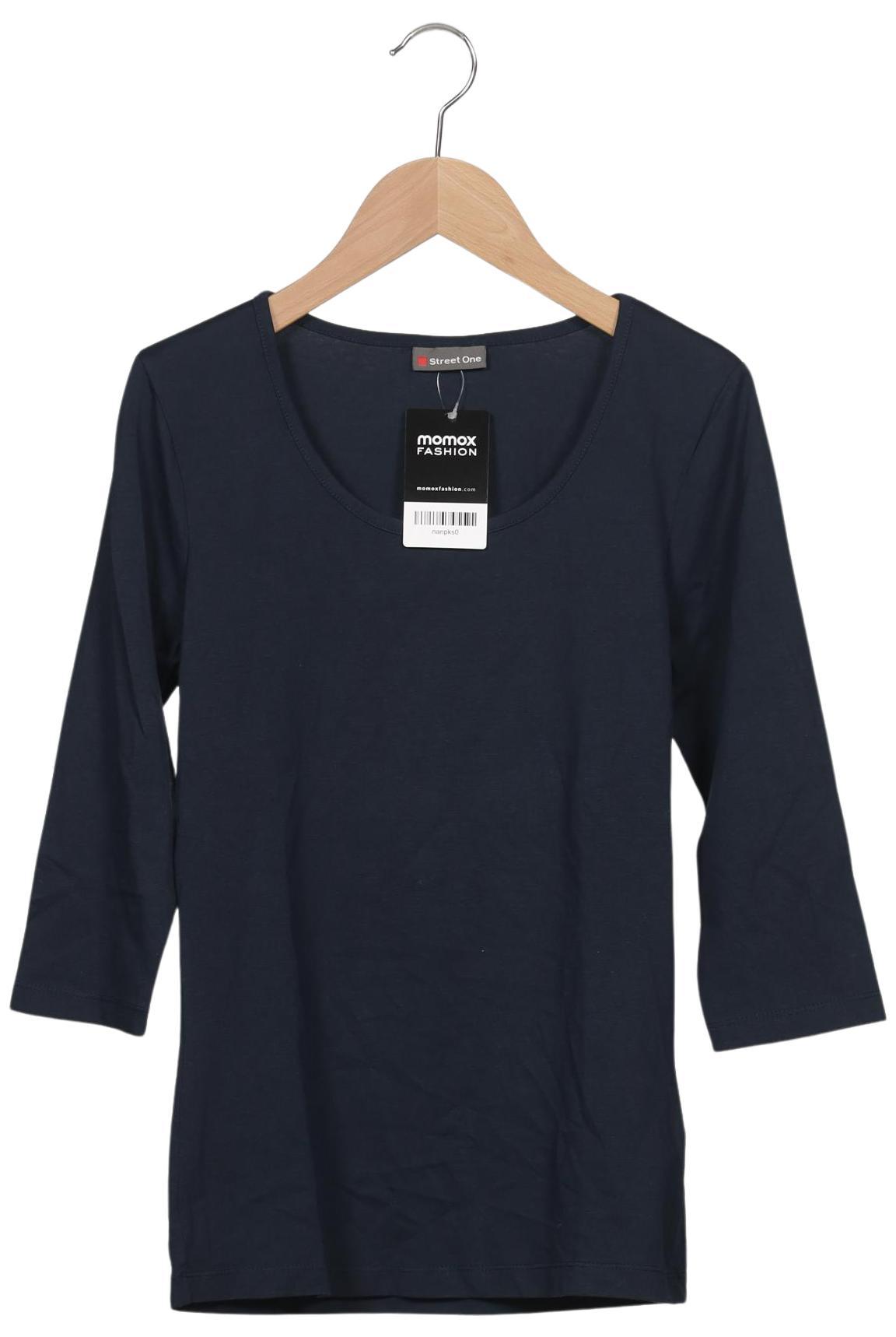 

Street One Damen Langarmshirt, marineblau, Gr. 36