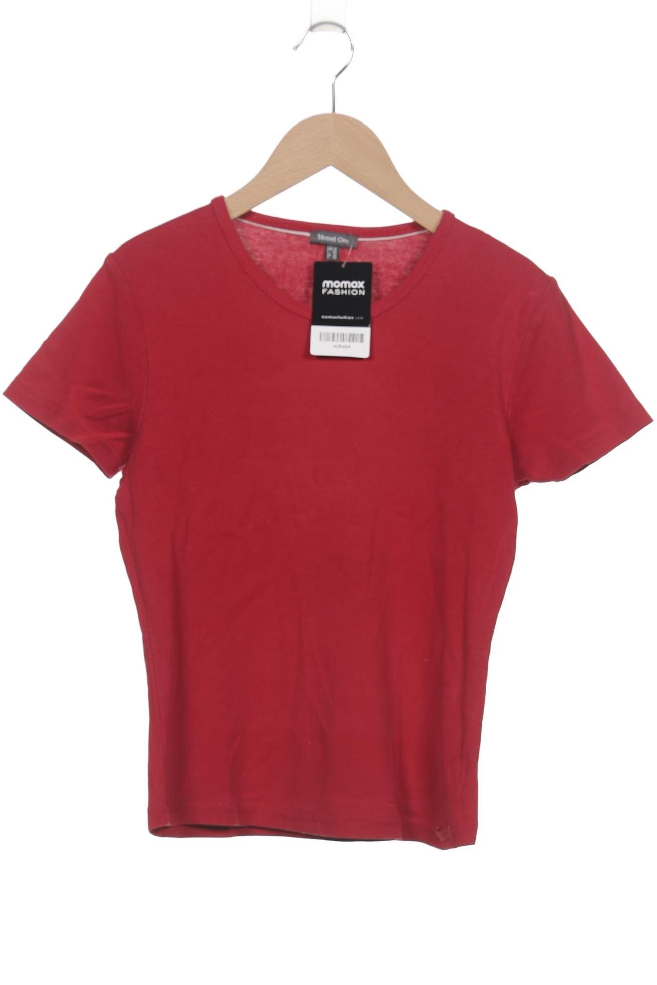 

Street One Damen T-Shirt, rot, Gr. 38