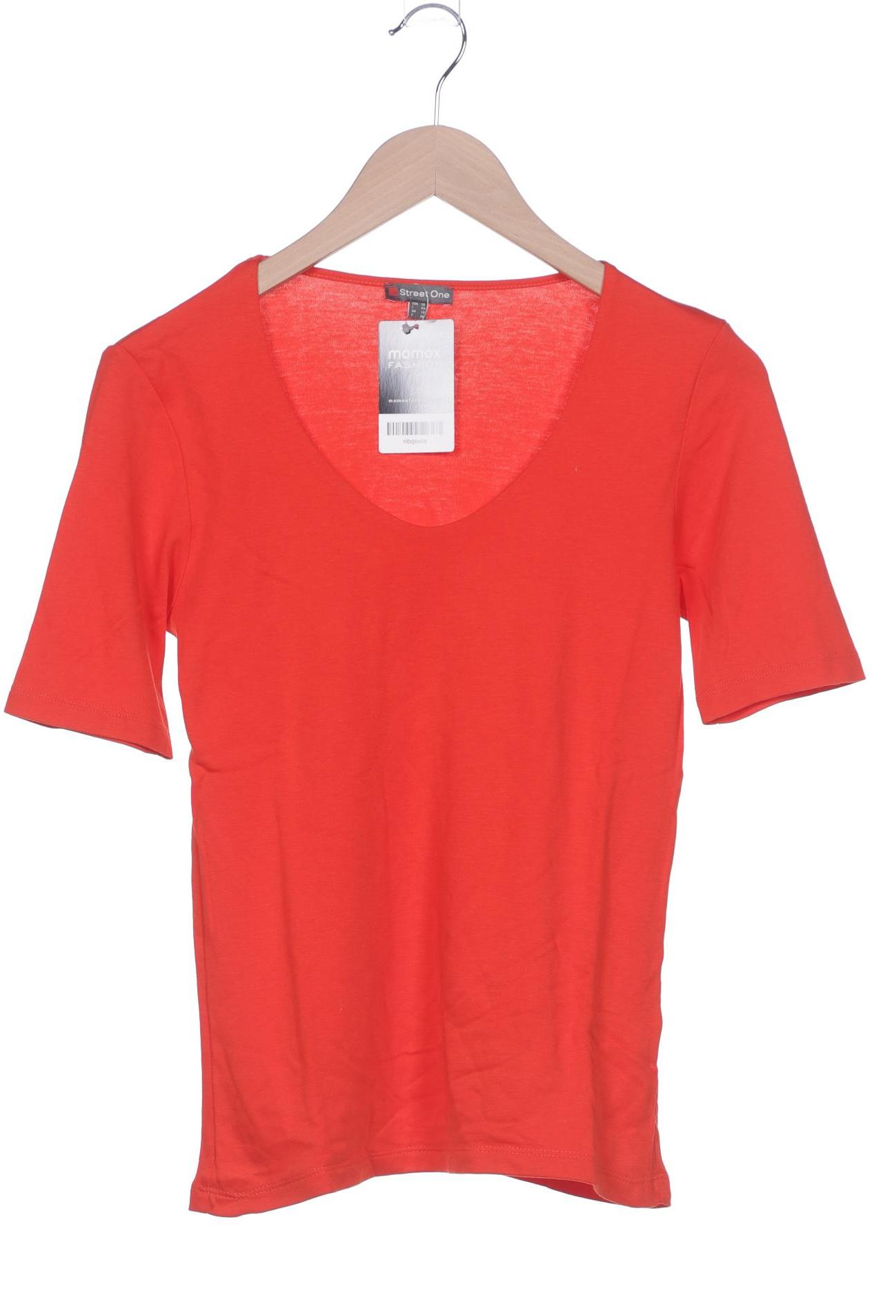 

Street One Damen T-Shirt, rot, Gr. 36