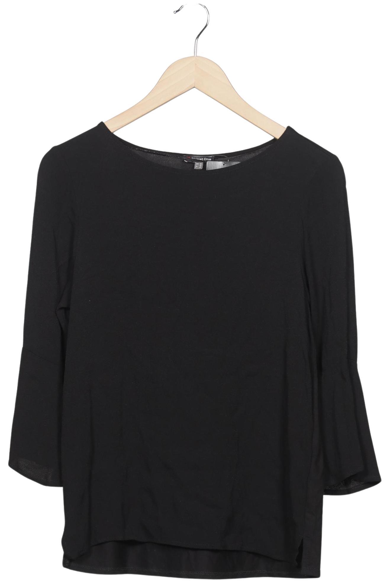 

Street One Damen Langarmshirt, schwarz, Gr. 38