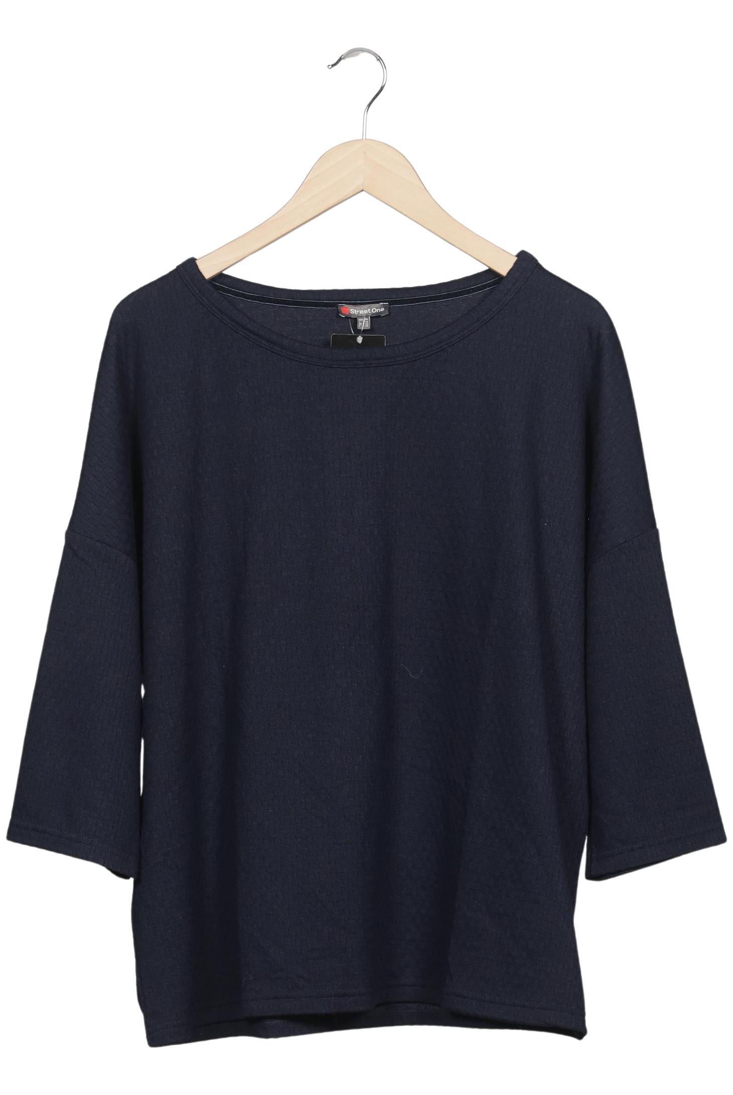

Street One Damen Langarmshirt, marineblau, Gr. 46
