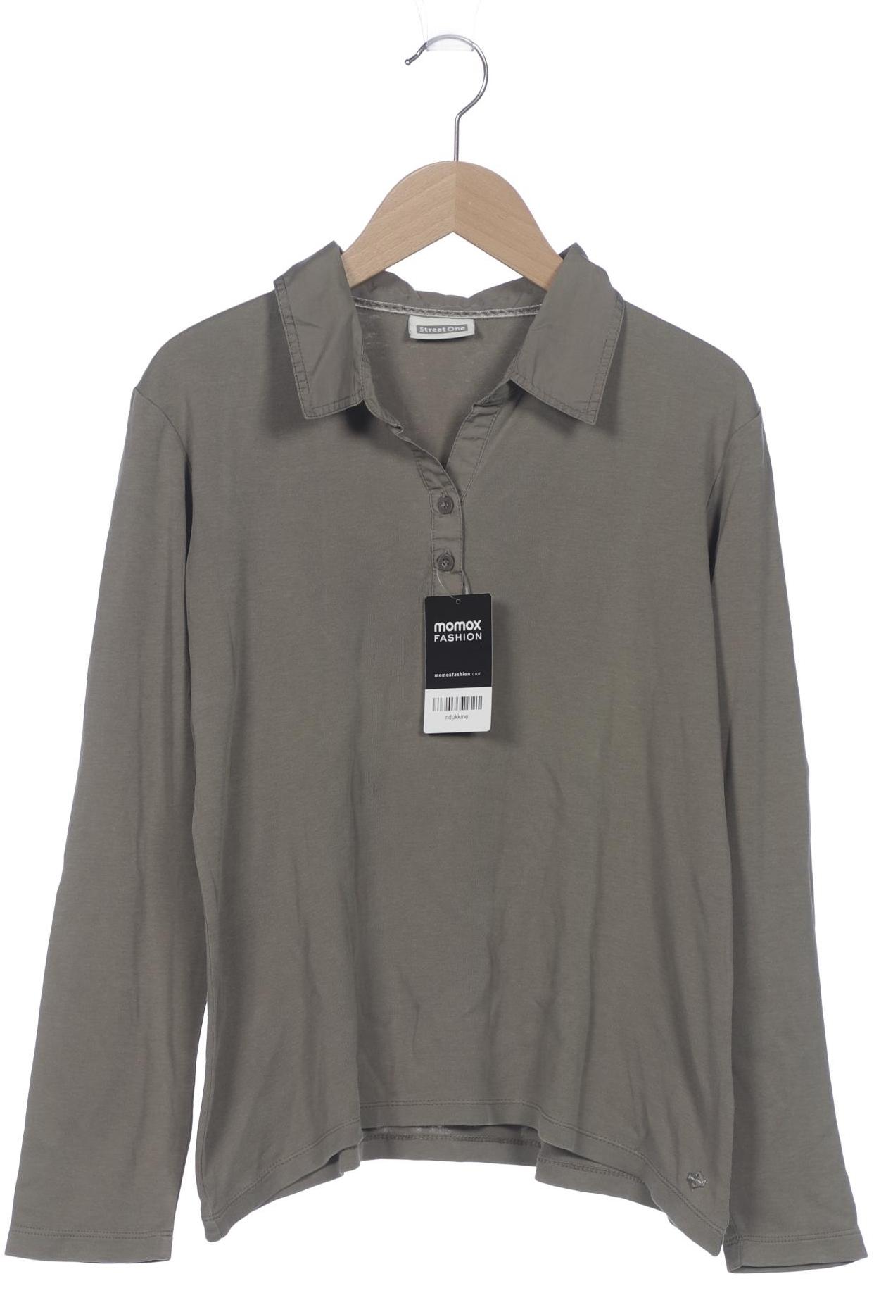 

Street One Damen Poloshirt, grün, Gr. 40