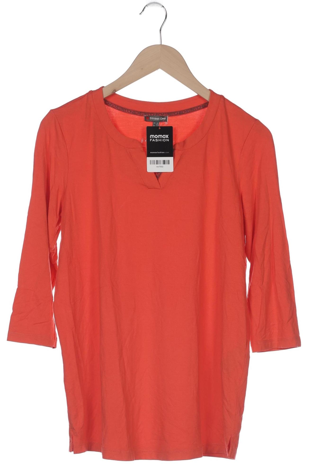 

Street One Damen Langarmshirt, rot, Gr. 36