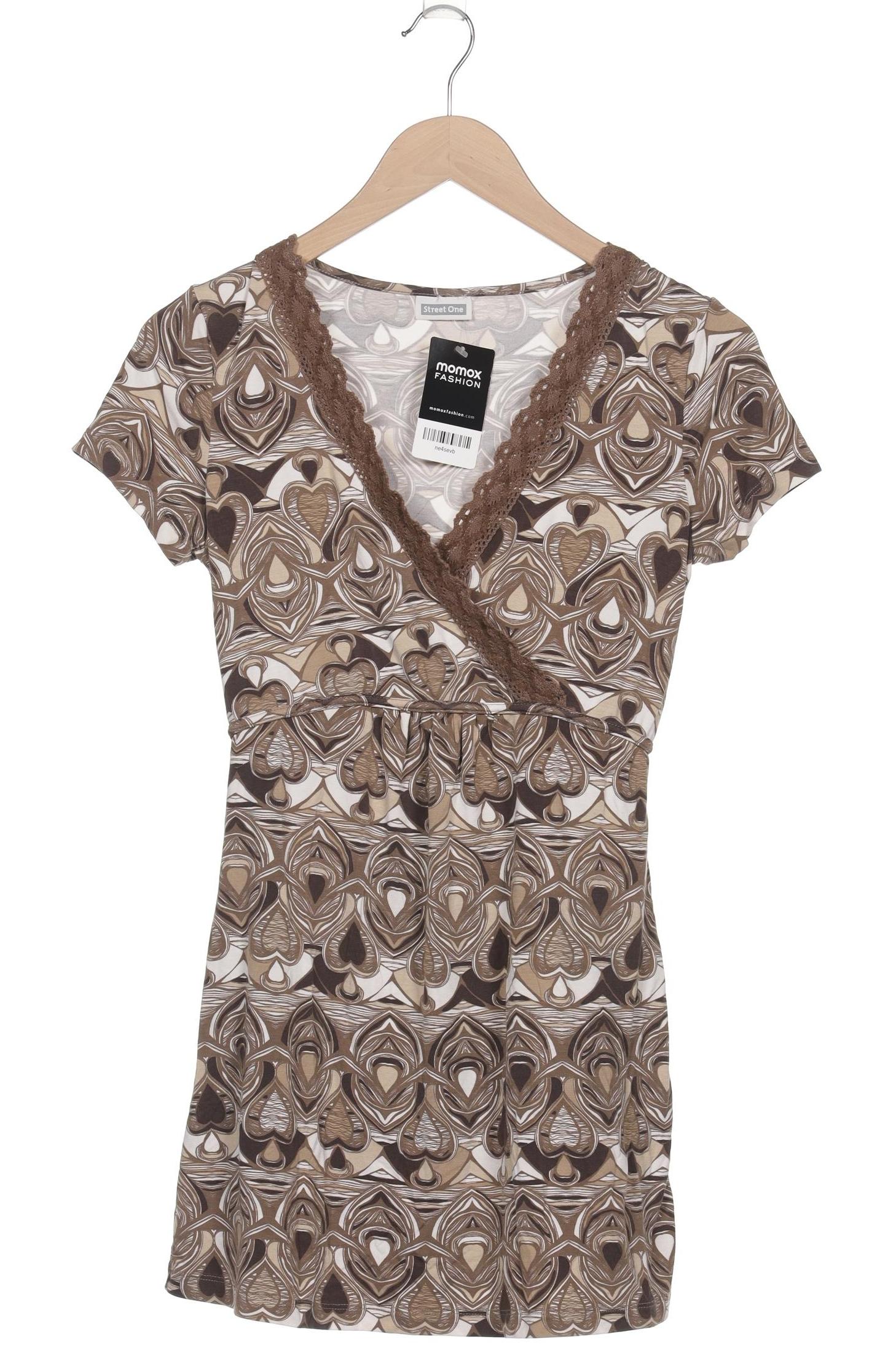 

Street One Damen T-Shirt, braun, Gr. 36
