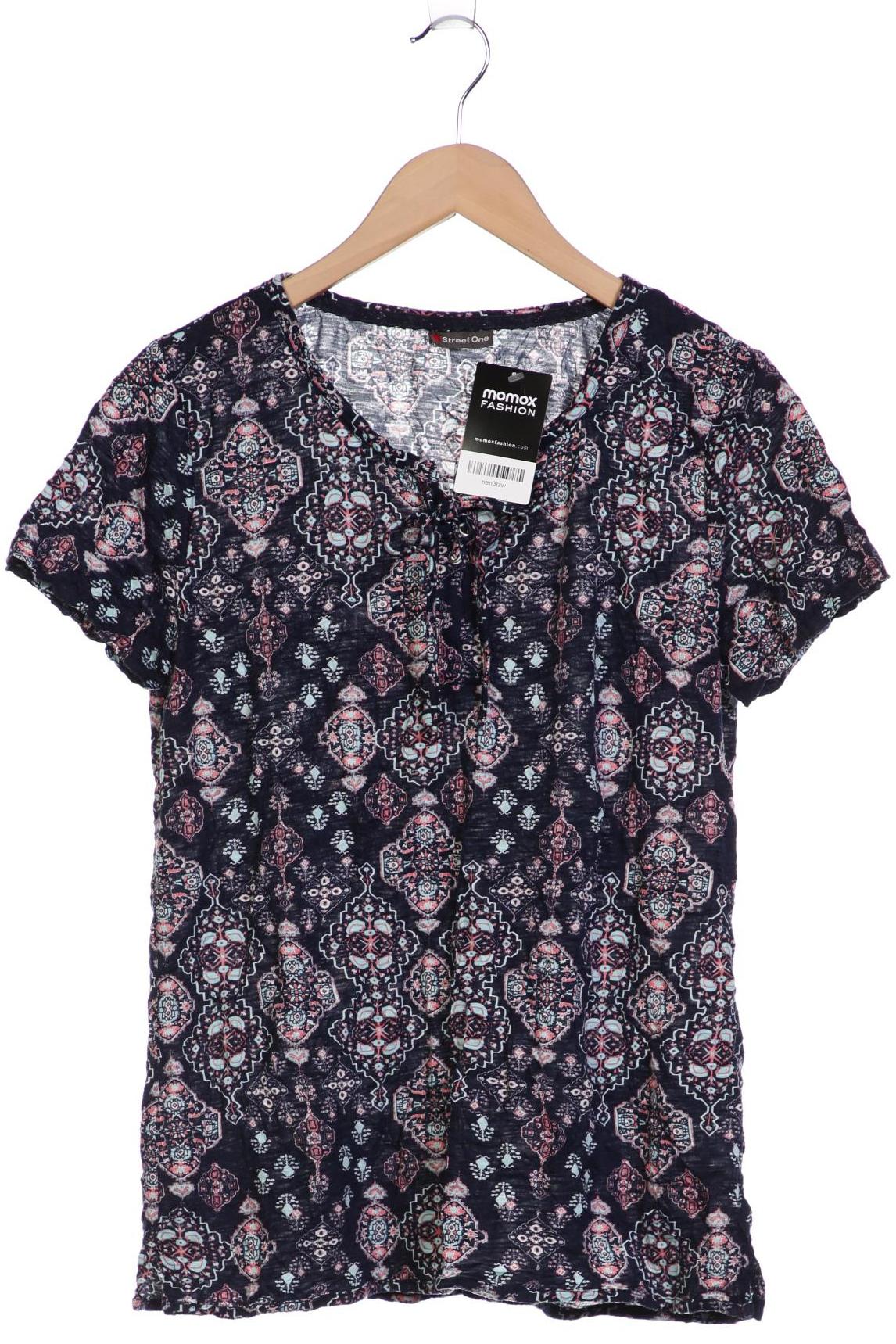 

Street One Damen T-Shirt, marineblau, Gr. 40