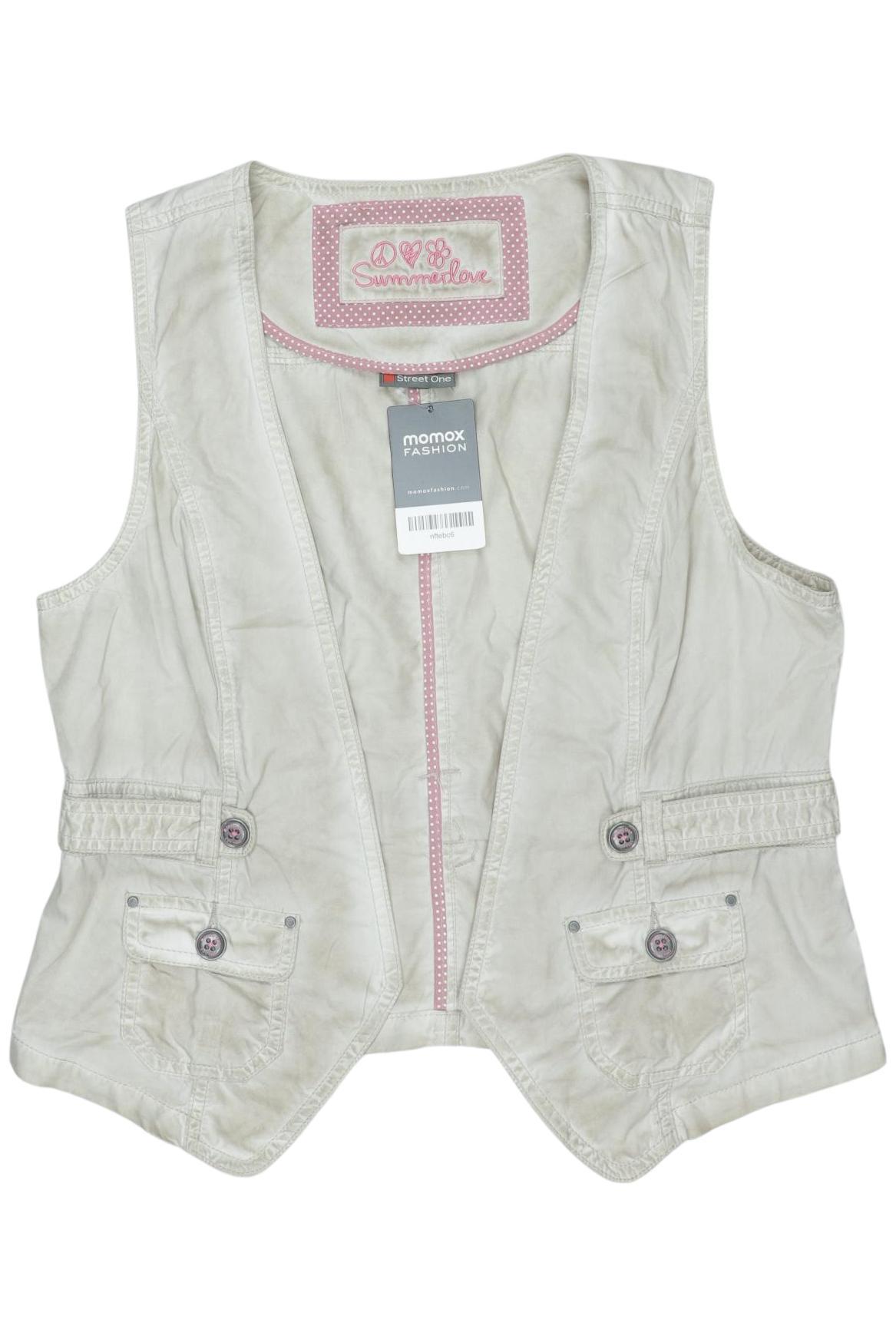 

Street One Damen Weste, cremeweiß, Gr. 40